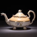 Samuel Alcock Rococo Porcelain Georgian Teapot