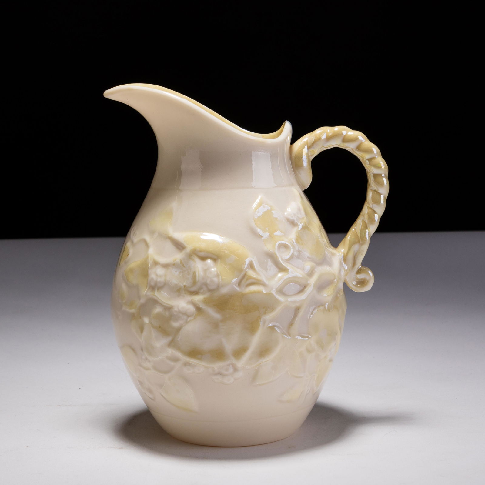Irish Belleek Third Generation Porcelain Pitcher Jug (1 of 5)