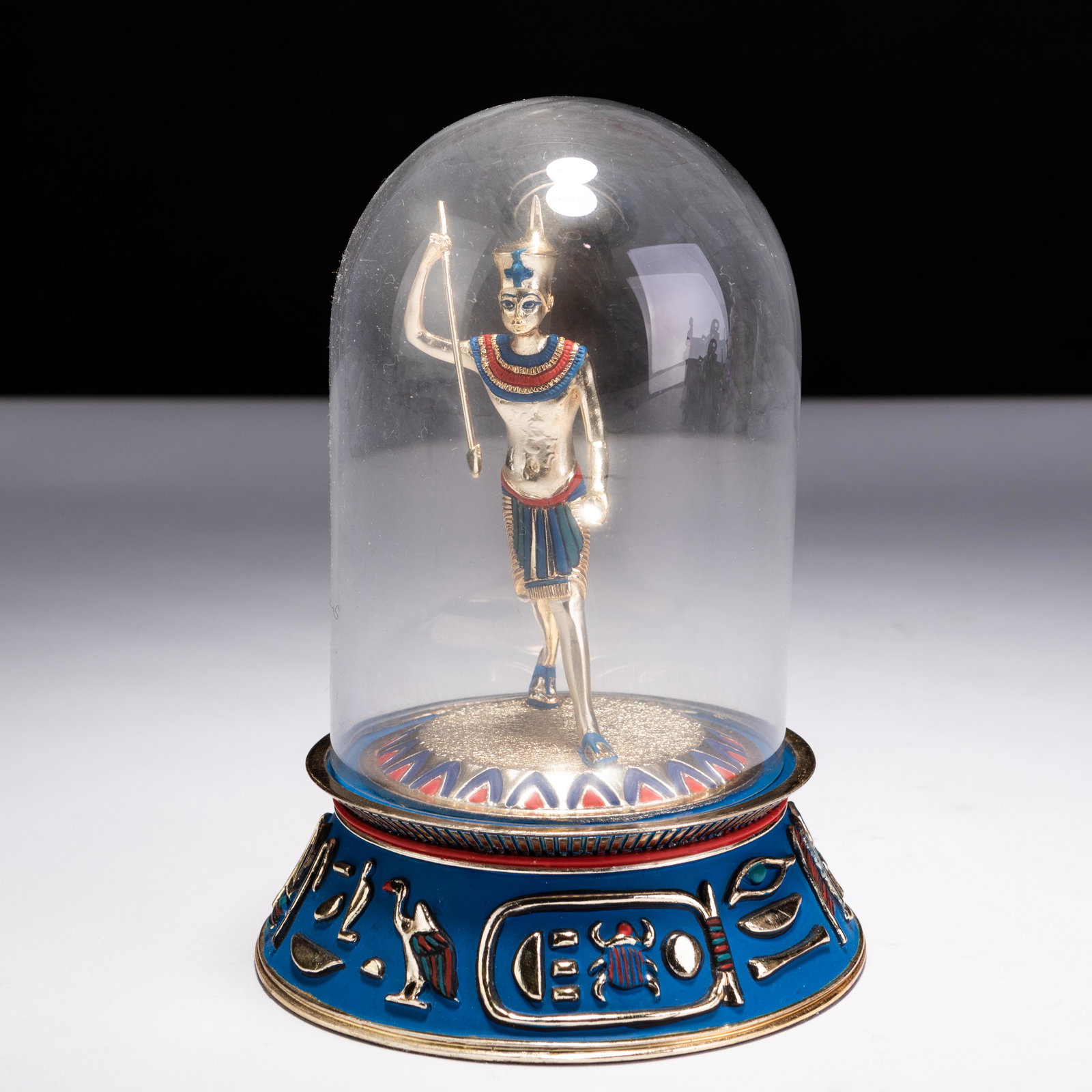 Franklin Mint 24 KT Gold Porcelain Egyptian Globe (1 of 6)