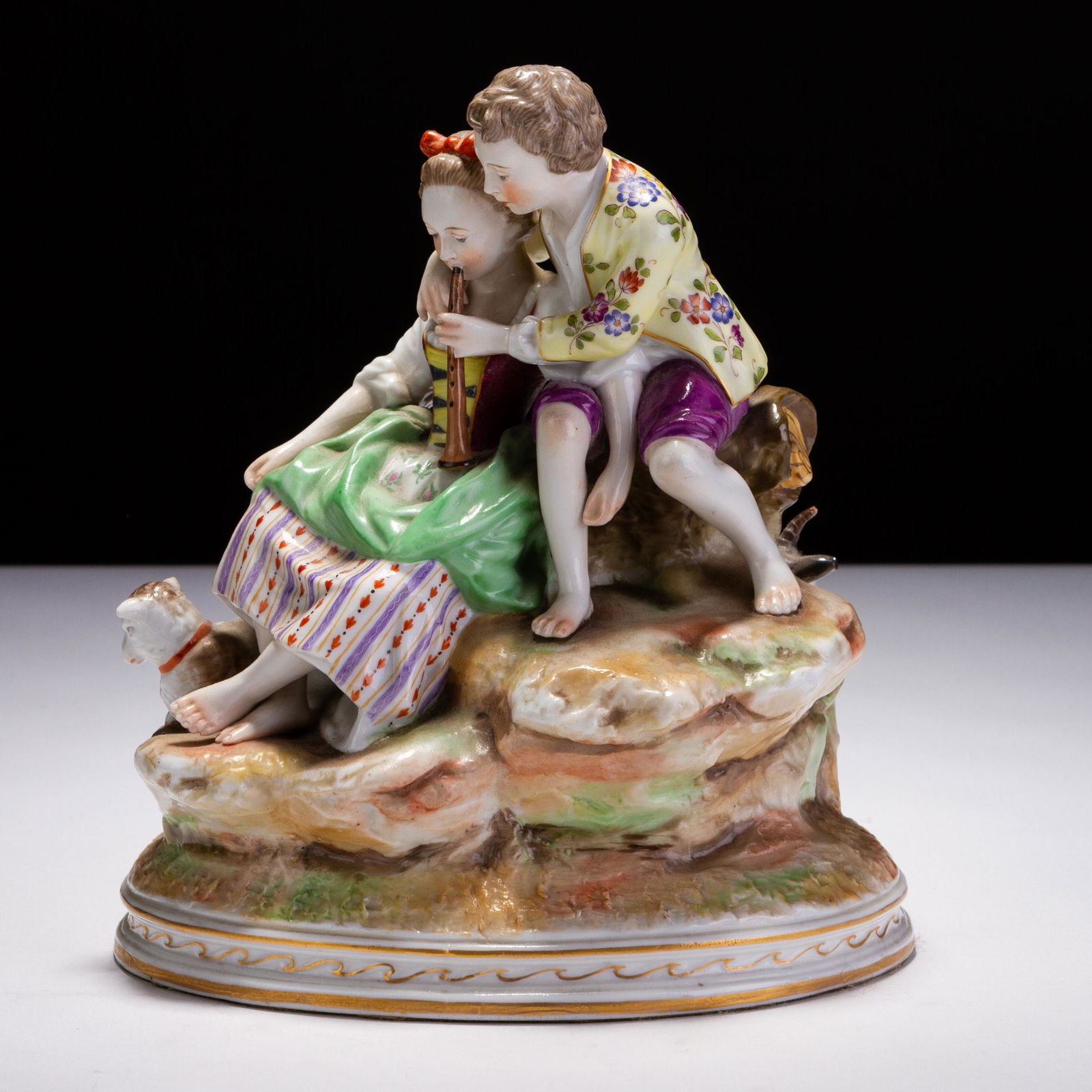 Ludwigsburg Porcelain Figure Group Late 18th Century (1 of 5)