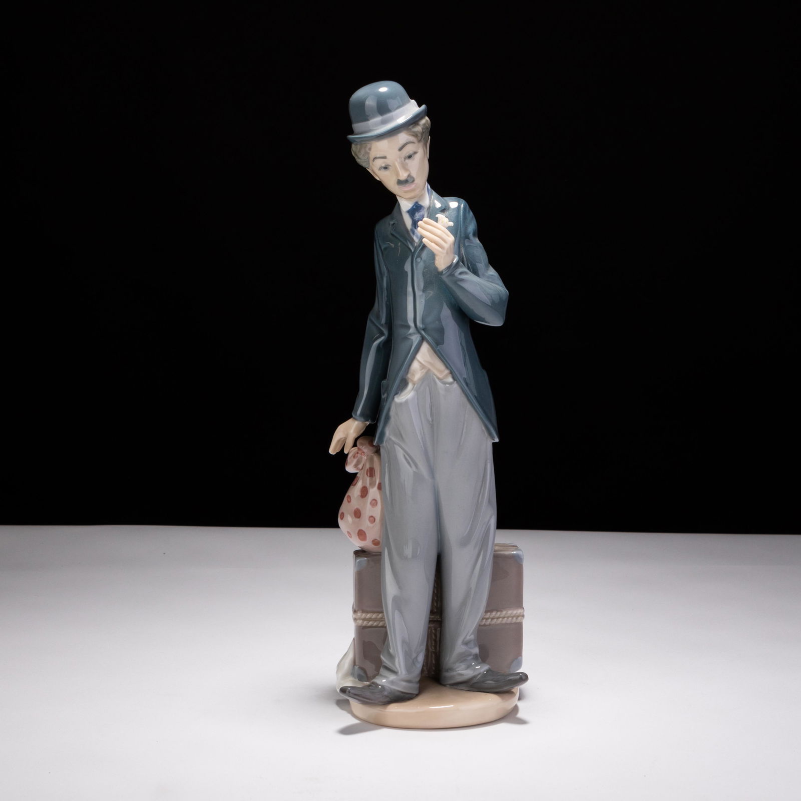 Lladro Fine Porcelain Charlie Chaplin Figure 5523 1984 (1 of 5)
