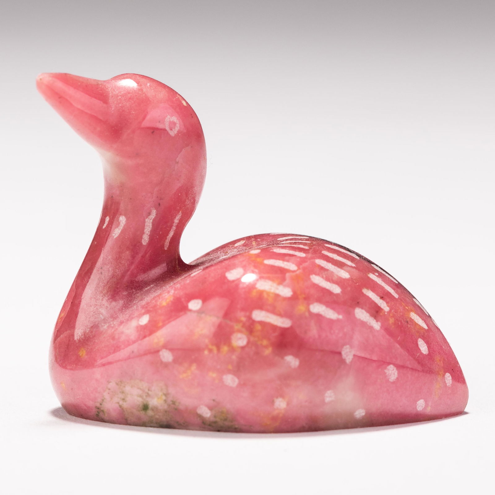 Inuit Canadian Rhodonite Sculpture of Duck (1 of 5)