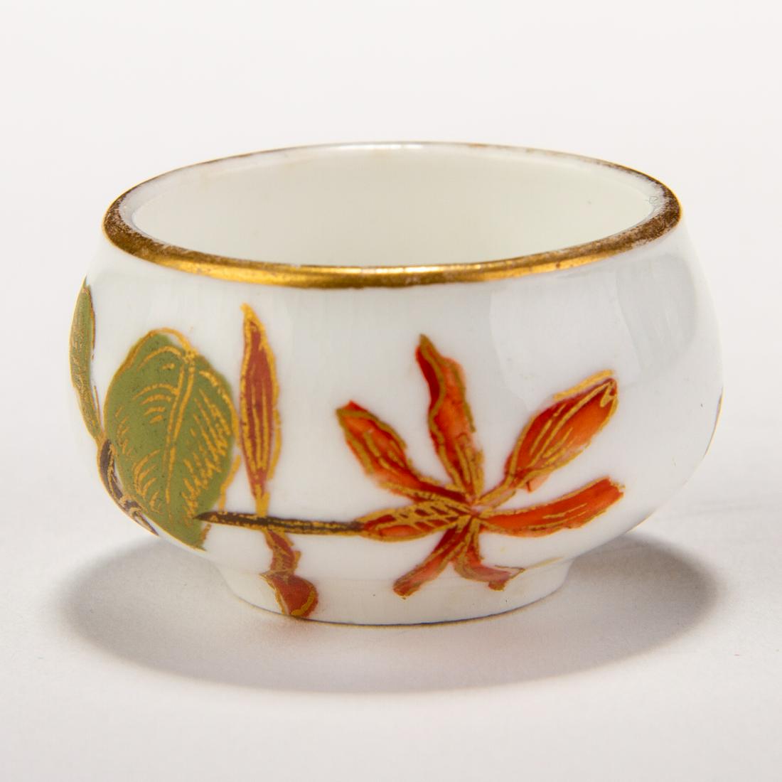 Royal Worcester Aesthetic Japanese Porcelain Tea Bowl 19th Century: MEASURES APPROX 3.5 X 2.3CM. Please follow us on Instagram to stay updated with our current and future auctions: @albinus_auctions. Study all photographs carefully to get an accurate representation of