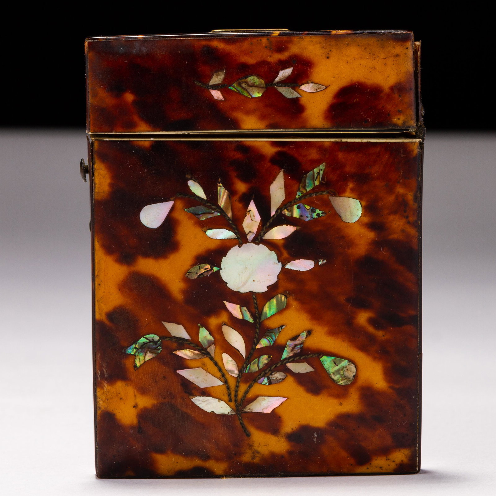 Victorian Mother of Pearl & Abalone Card Case 19th Century (1 of 6)