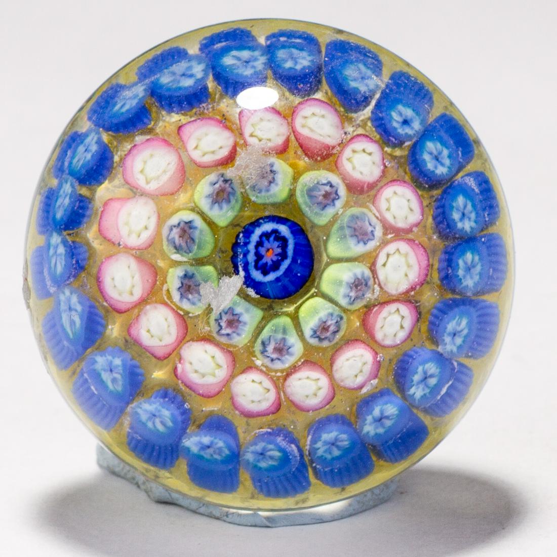 Murano Glass Millefiori Designer Paperweight Feb 19, 2023