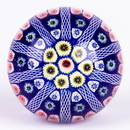 Murano Venetian Designer Glass Millefiori Paperweight