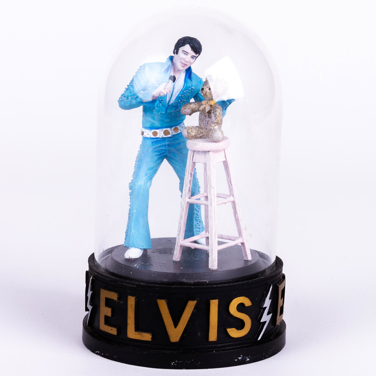 Elvis "Teddy Bear" Collector's Dome Figure (1 of 7)