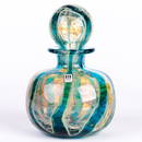 Mdina Glass Designer Perfume Bottle Signed