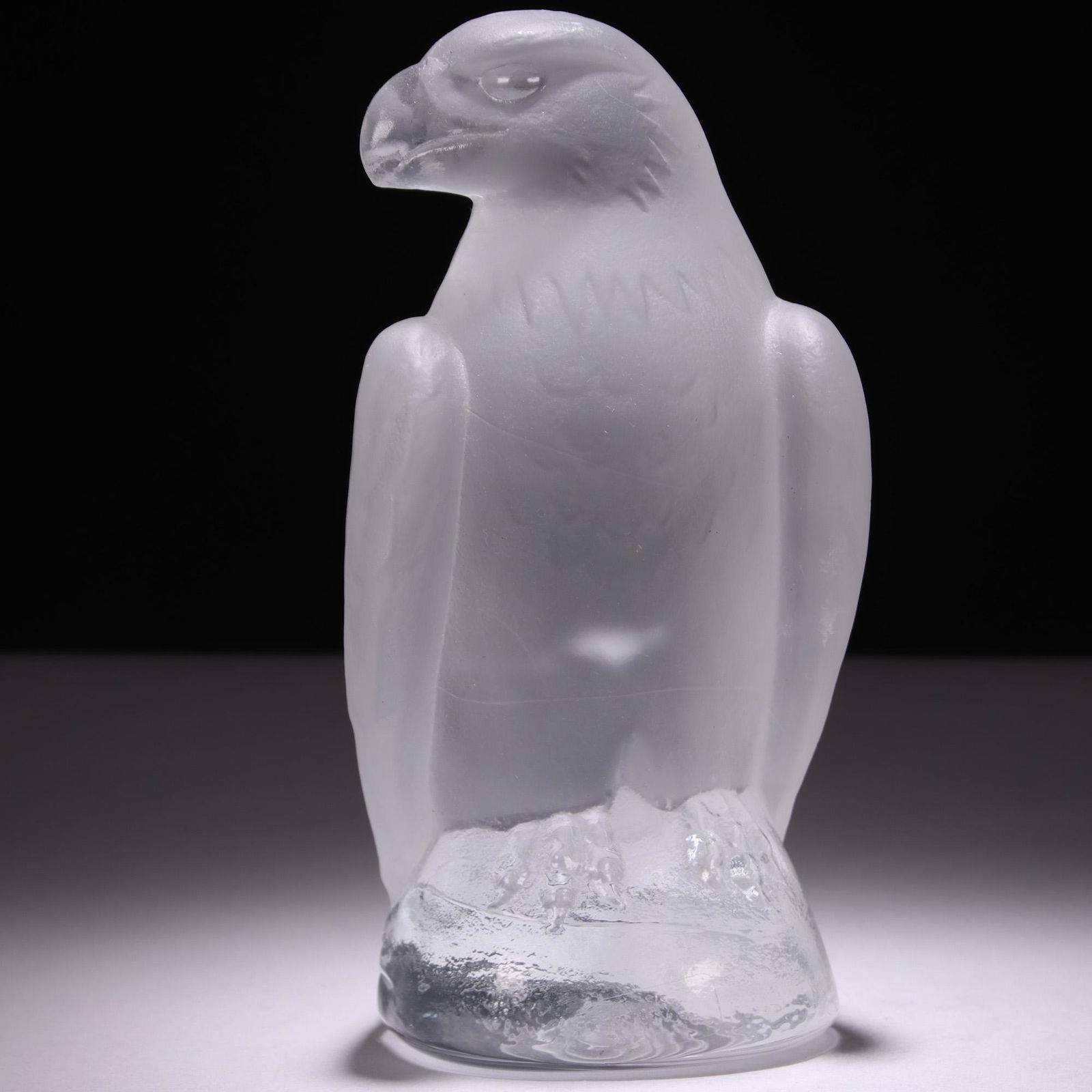 Eagle Crystal Glass Sculpture Figure (1 of 6)