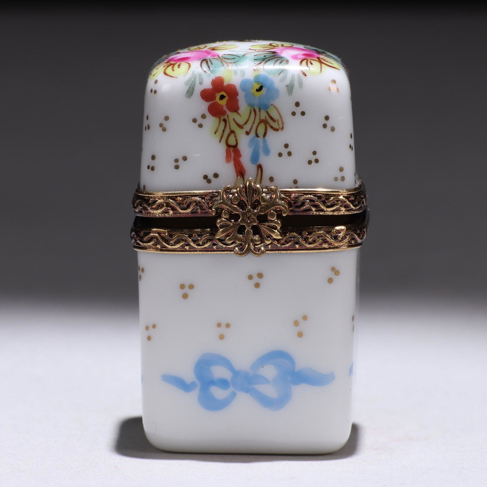 Limoges Fine Porcelain Scent Bottle Box (1 of 10)