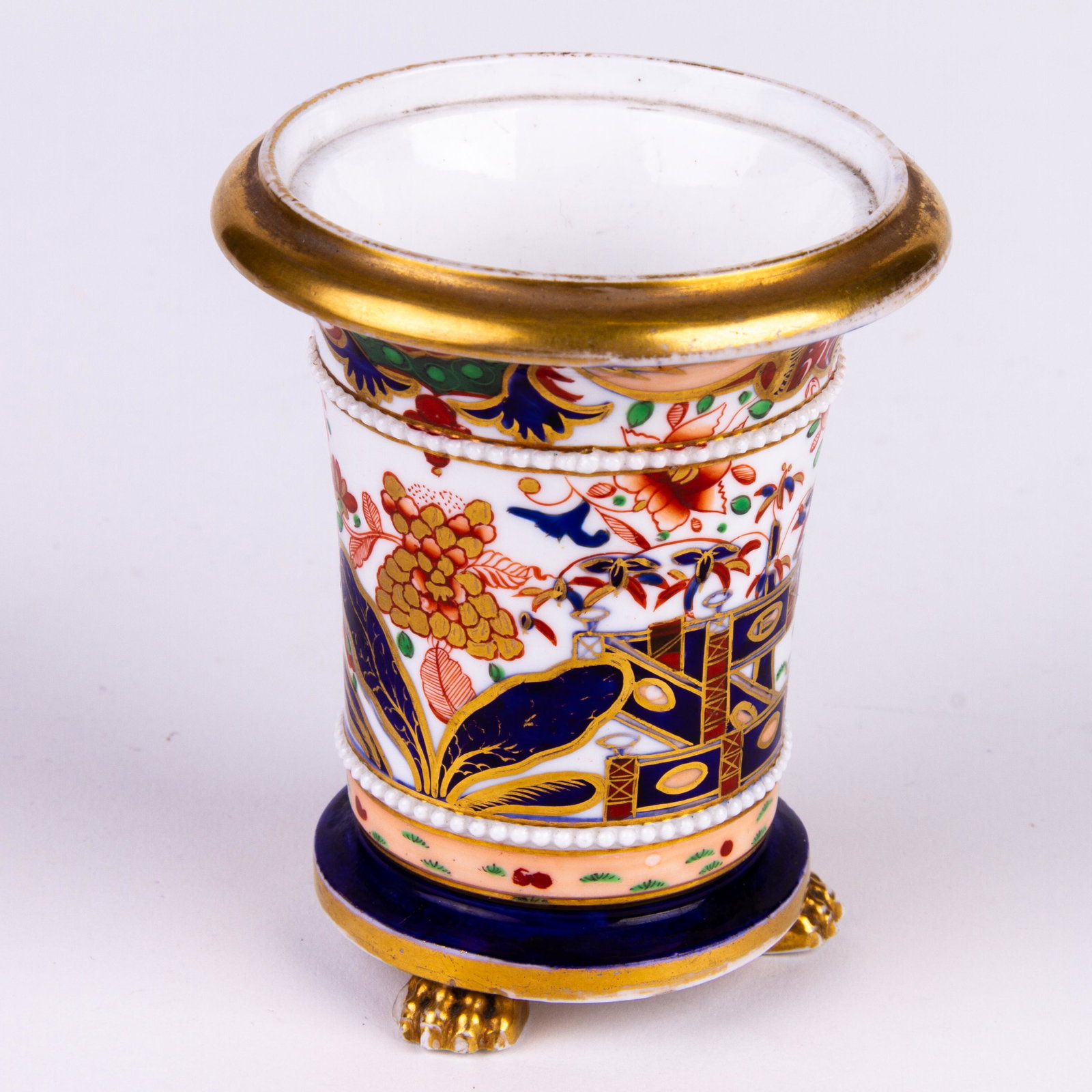 Regency Claw Footed Spode Imari Urn Vase ca. 1810 (1 of 5)