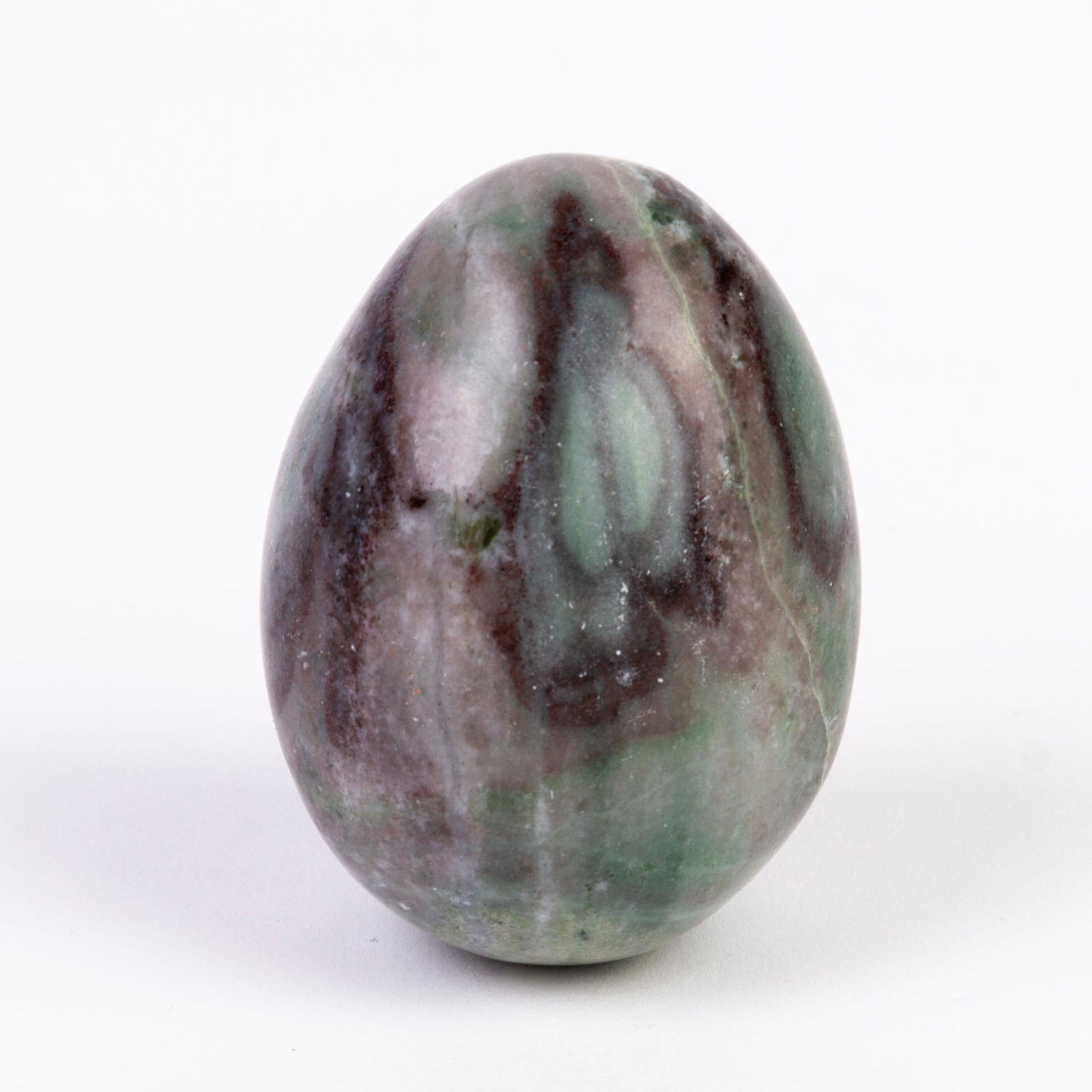 Italian Fine Carved Alabaster Marble Egg (1 of 5)