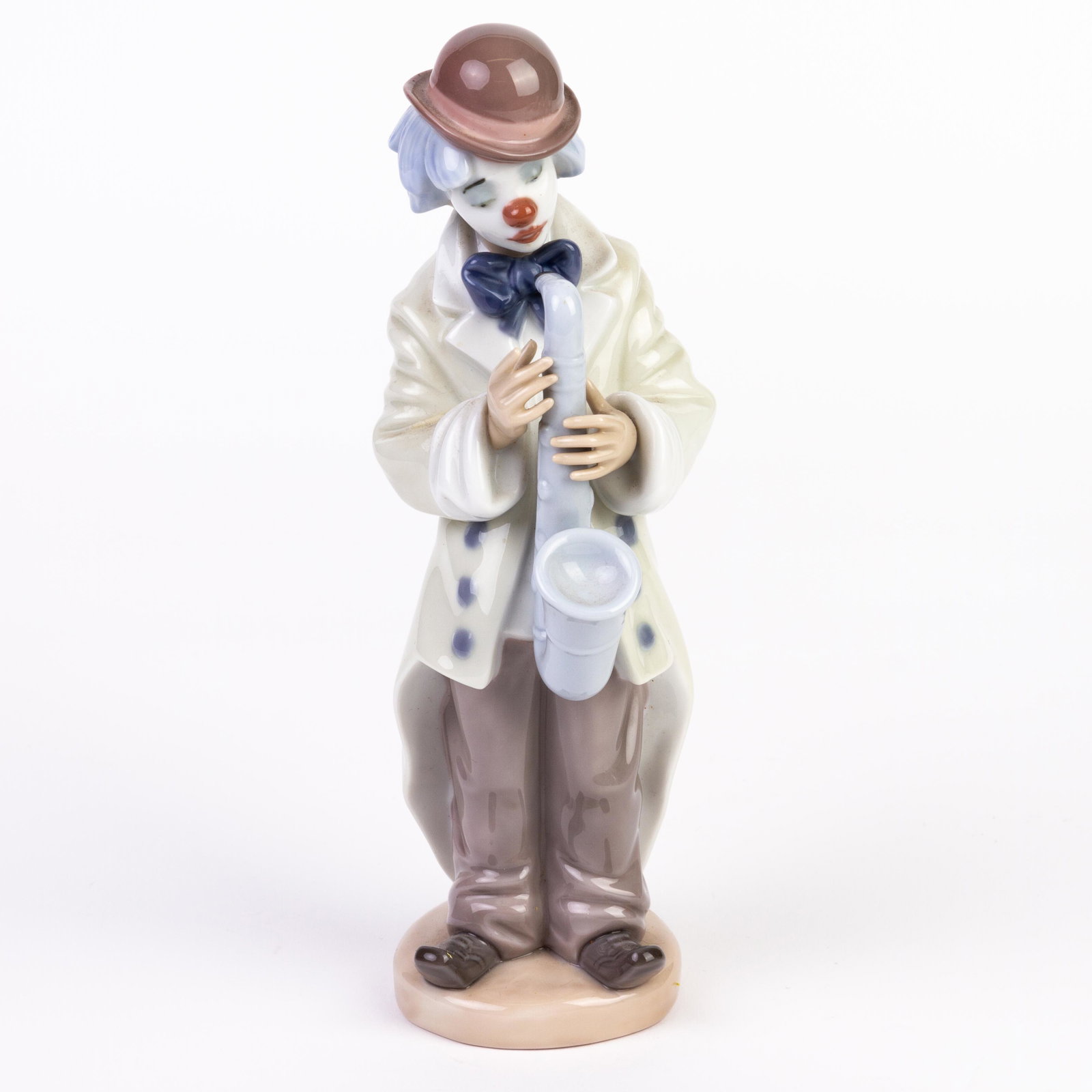 Lladro Fine Porcelain 5471 Circus Figure "Sad Sax Clown" (1 of 6)