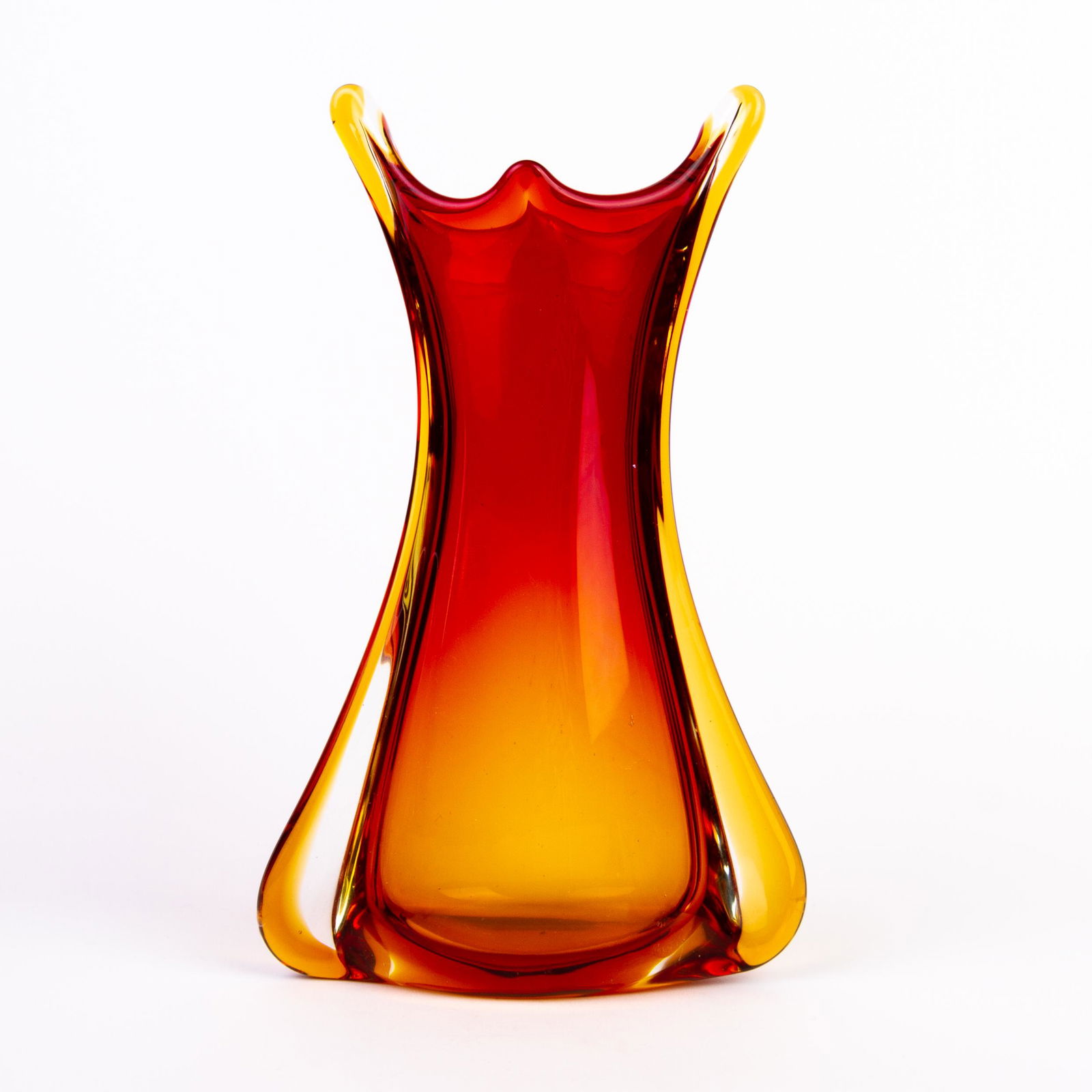 Chribska Czech Designer Glass Vase (1 of 5)