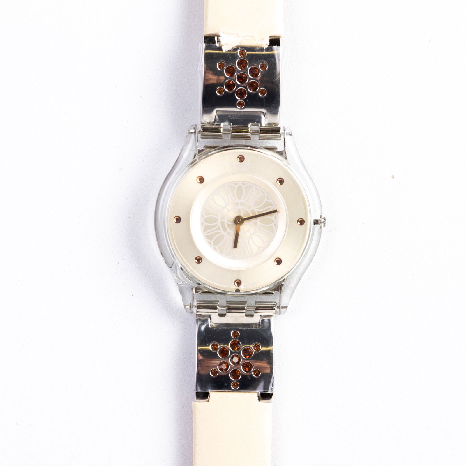 Swatch Collector's Vintage Watch "Flower Wishes" Gift Set: DIMENSIONS APPROX 22.5x3.5x1CM. Please carefully study all photographs to get an accurate idea of the object. In good condition, as seen. Shipping is in-house and we ship internationally to US and res