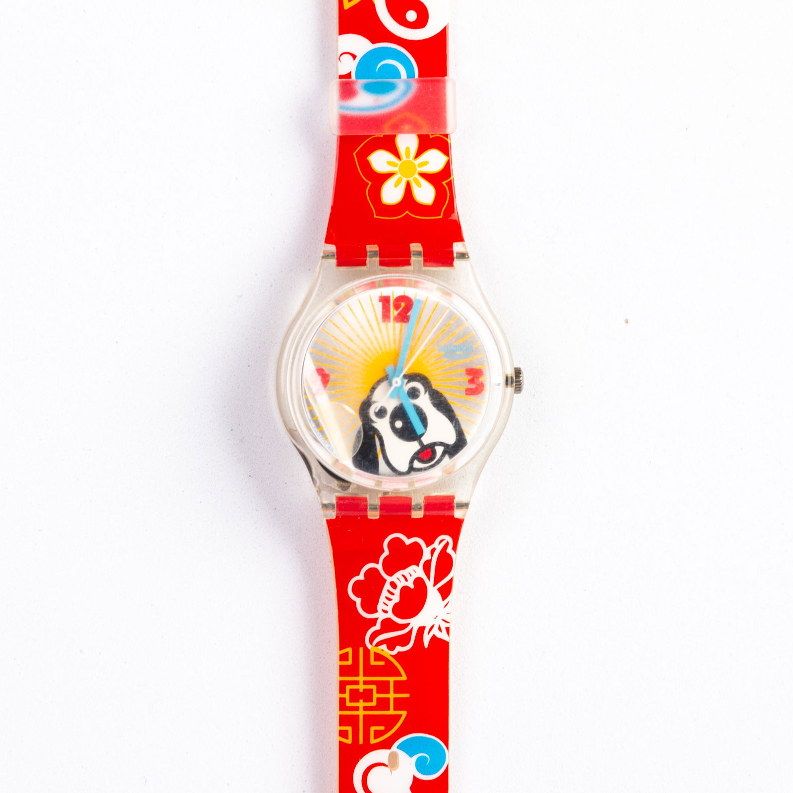 Swatch Collector's Vintage Watch Animal Zodiac: DIMENSIONS APPROX 22.5x3.5x1CM. Please carefully study all photographs to get an accurate idea of the object. In good condition, as seen. Shipping is in-house and we ship internationally to US and res
