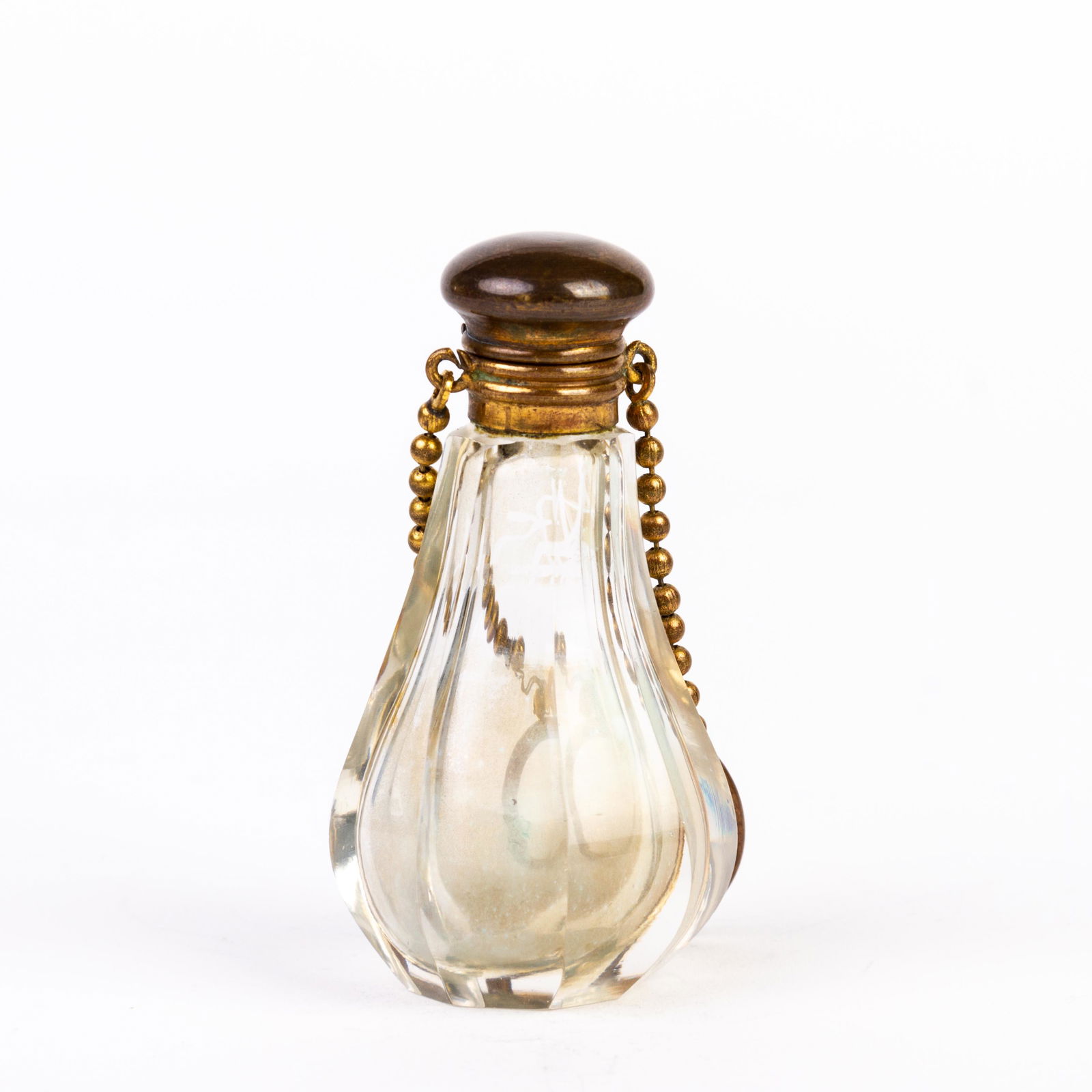 Victorian Glass Perfume Scent Bottle (1 of 8)