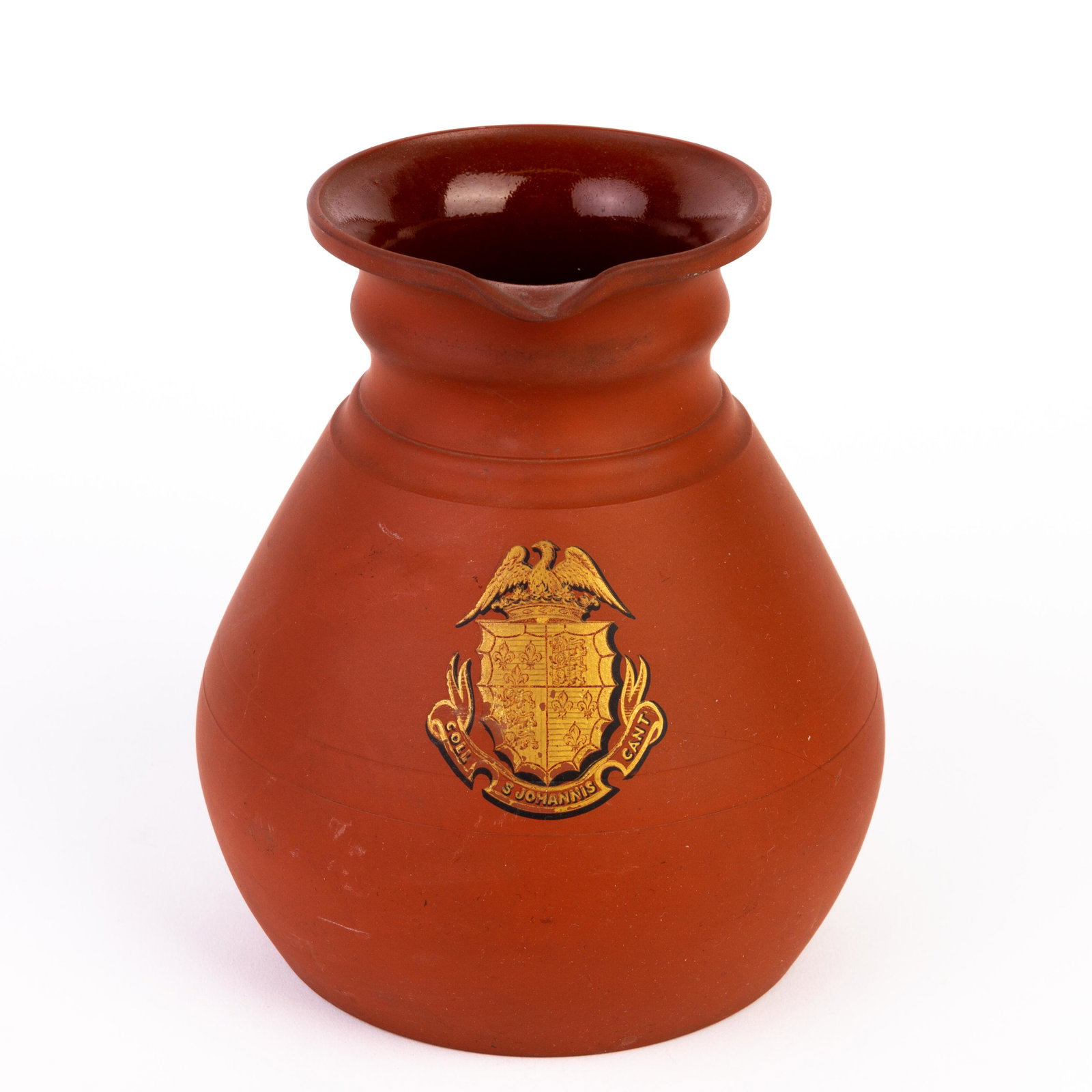 Wedgwood Cambridge Ale Jug by Woollard & Co Mid 19th Century: DIMENSIONS APPROX 16x17x18CM. Please carefully study all photographs to get an accurate idea of the object. In good condition, as seen. Shipping is in-house and we ship internationally to US and rest 