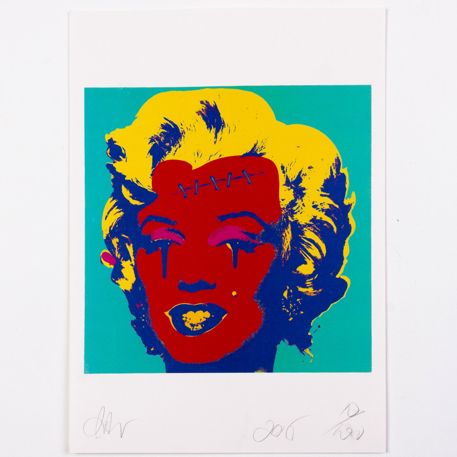 Death NYC Signed Limited Ed Pop Art Print Marilyn Monroe: DIMENSIONS APPROX 45x32x0.1CM. Please carefully study all photographs to get an accurate idea of the object. In good condition, as seen. Shipping is in-house and we ship internationally to US and rest