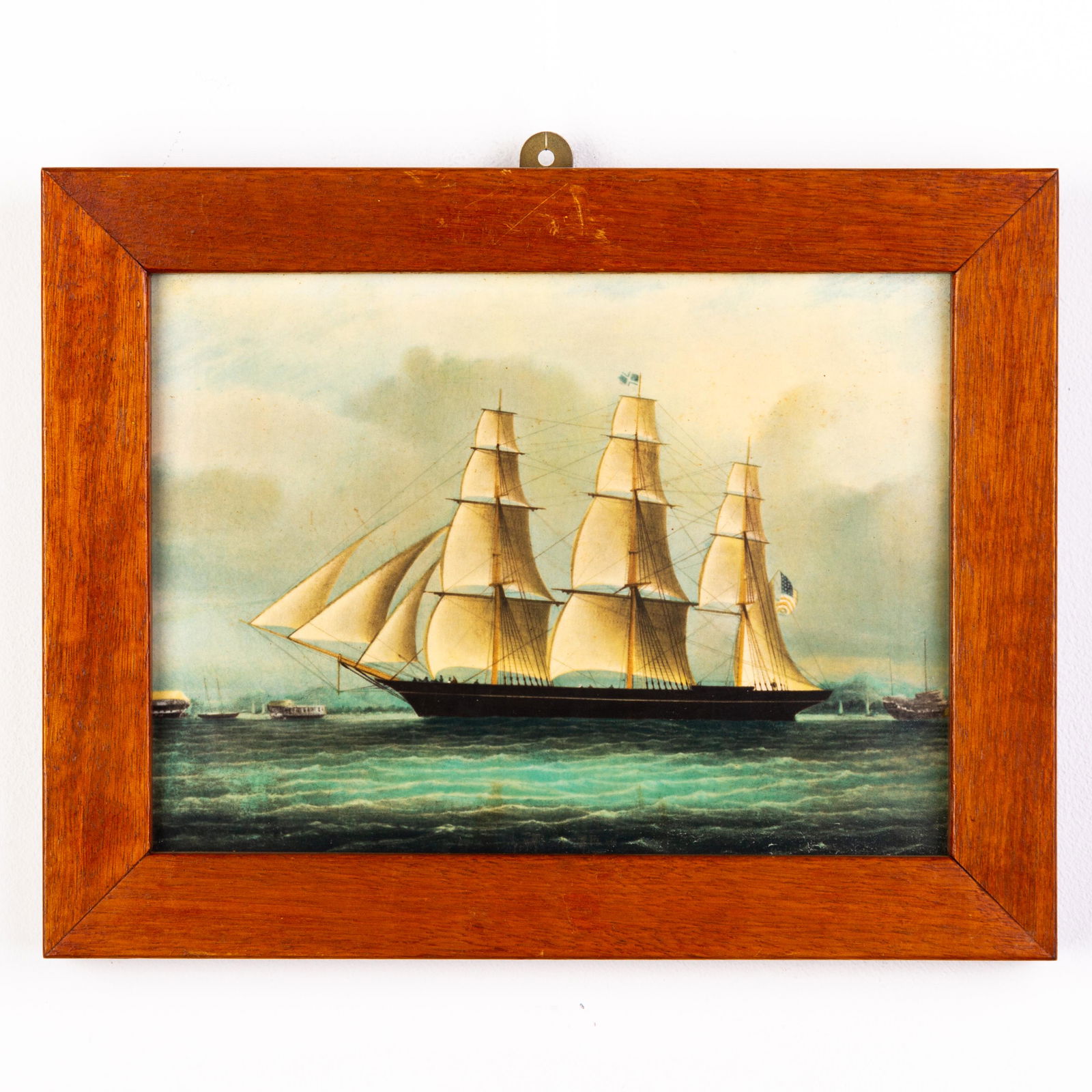 Wedgwood Sea Witch Nautical Clipper Porcelain Plaque (1 of 5)