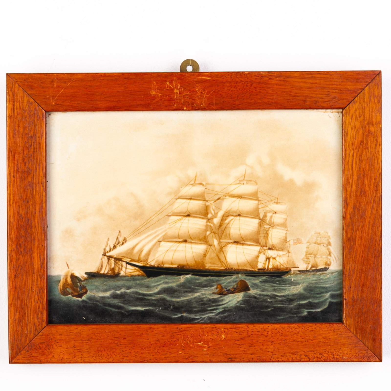 Wedgwood Hurricane Nautical Clipper Porcelain Plaque: DIMENSIONS APPROX 29.5x23x3CM. Please carefully study all photographs to get an accurate idea of the object. In good condition, as seen. Shipping is in-house and we ship internationally to US and rest