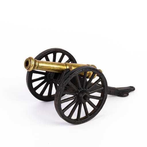 Novelty Cast Iron Brass Cannon