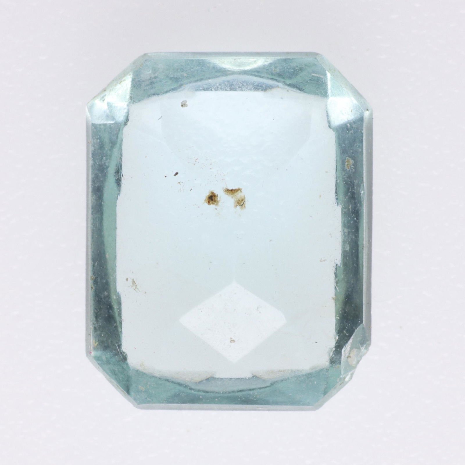 Emerald Cut Aquamarine Gemstone (1 of 6)