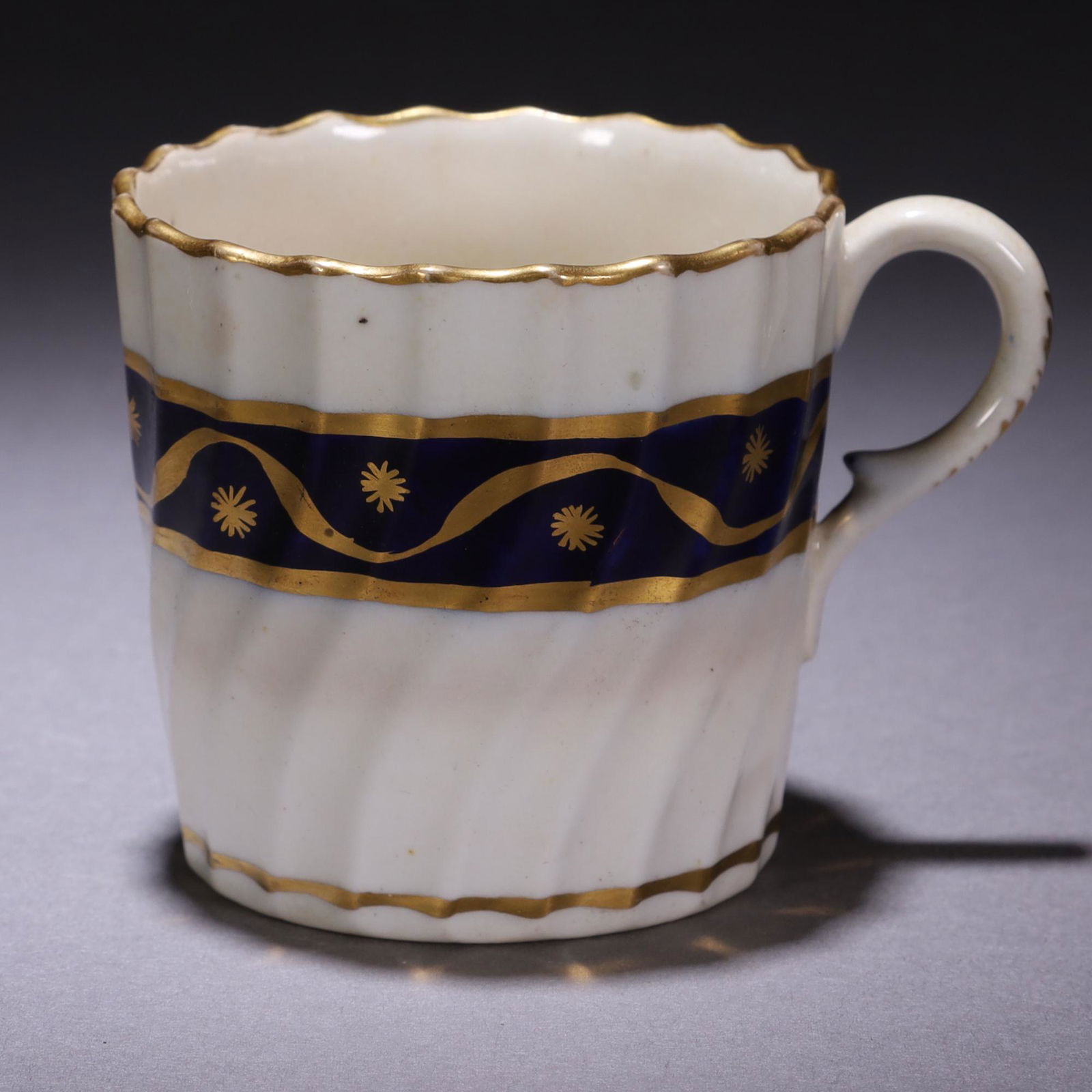 Georgian 18th Century Worcester Porcelain Tea Cup (1 of 6)