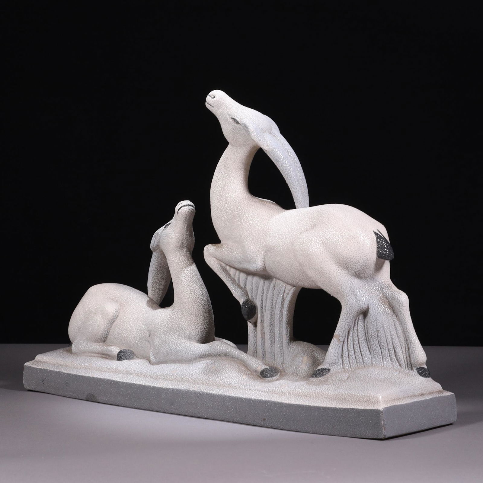 Art Deco Sculpture 1930s Gazels (1 of 6)