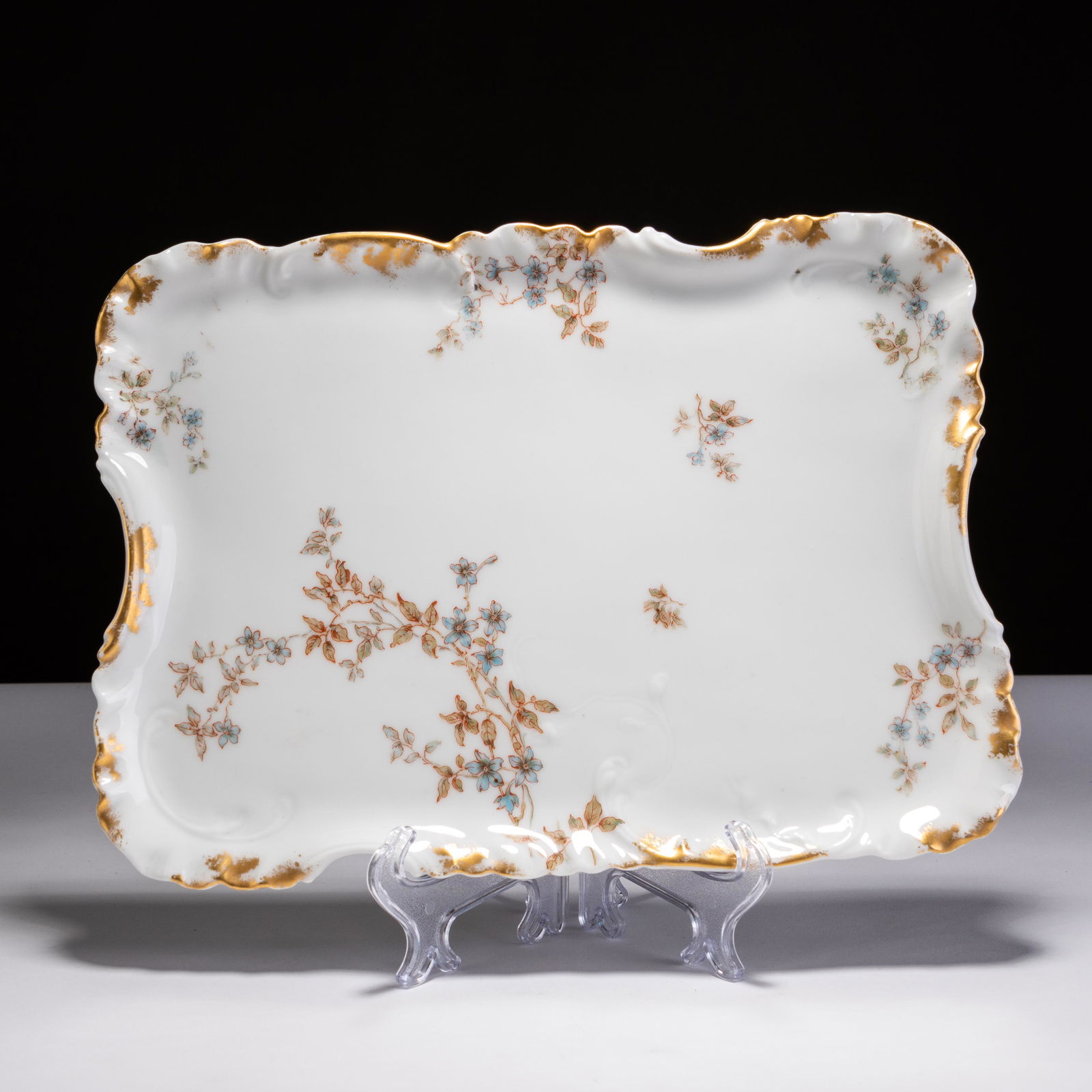 Haviland & Co Limoges Fine Porcelain Serving Tray (1 of 5)