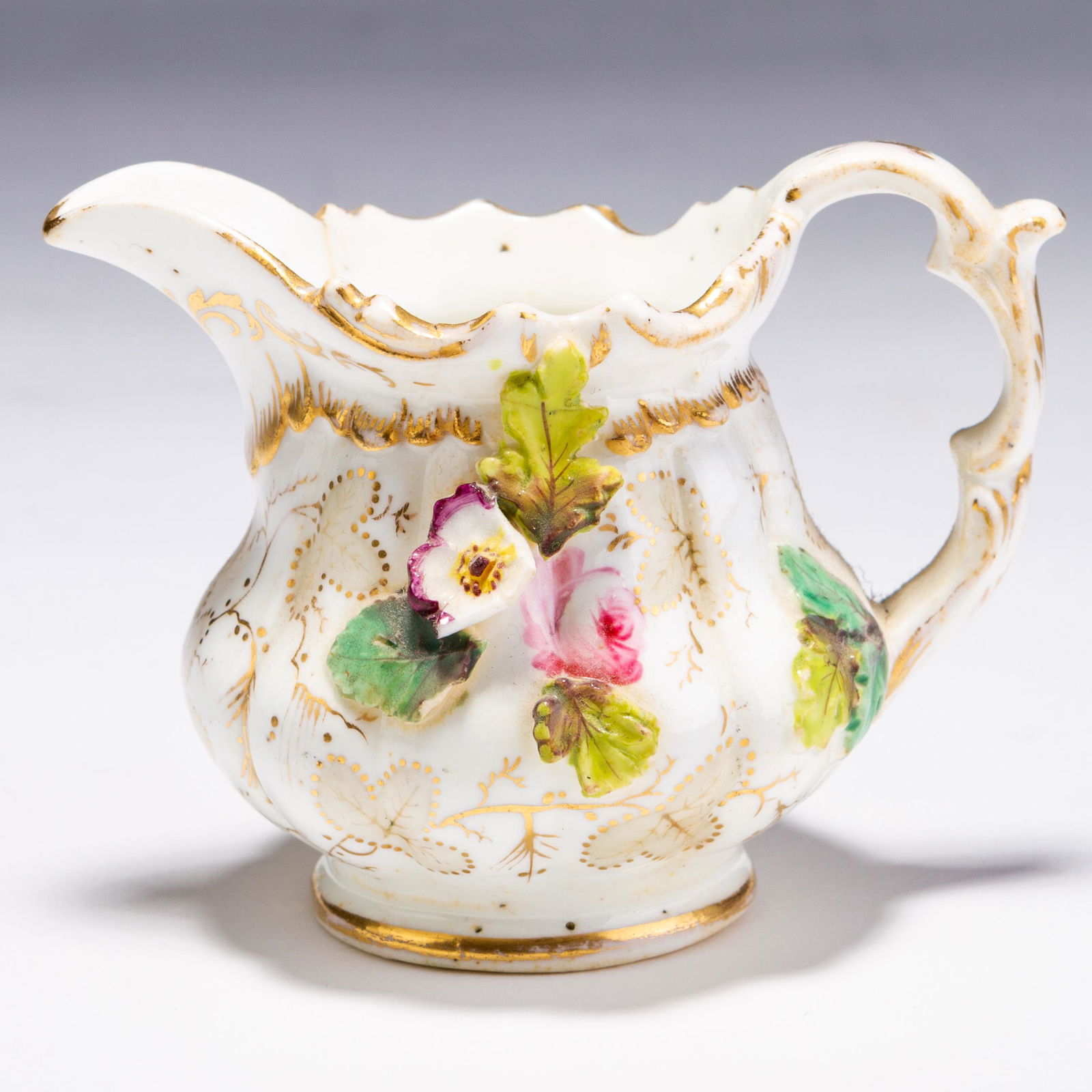 Alcock Porcelain 19th Century Pitcher Jug (1 of 5)