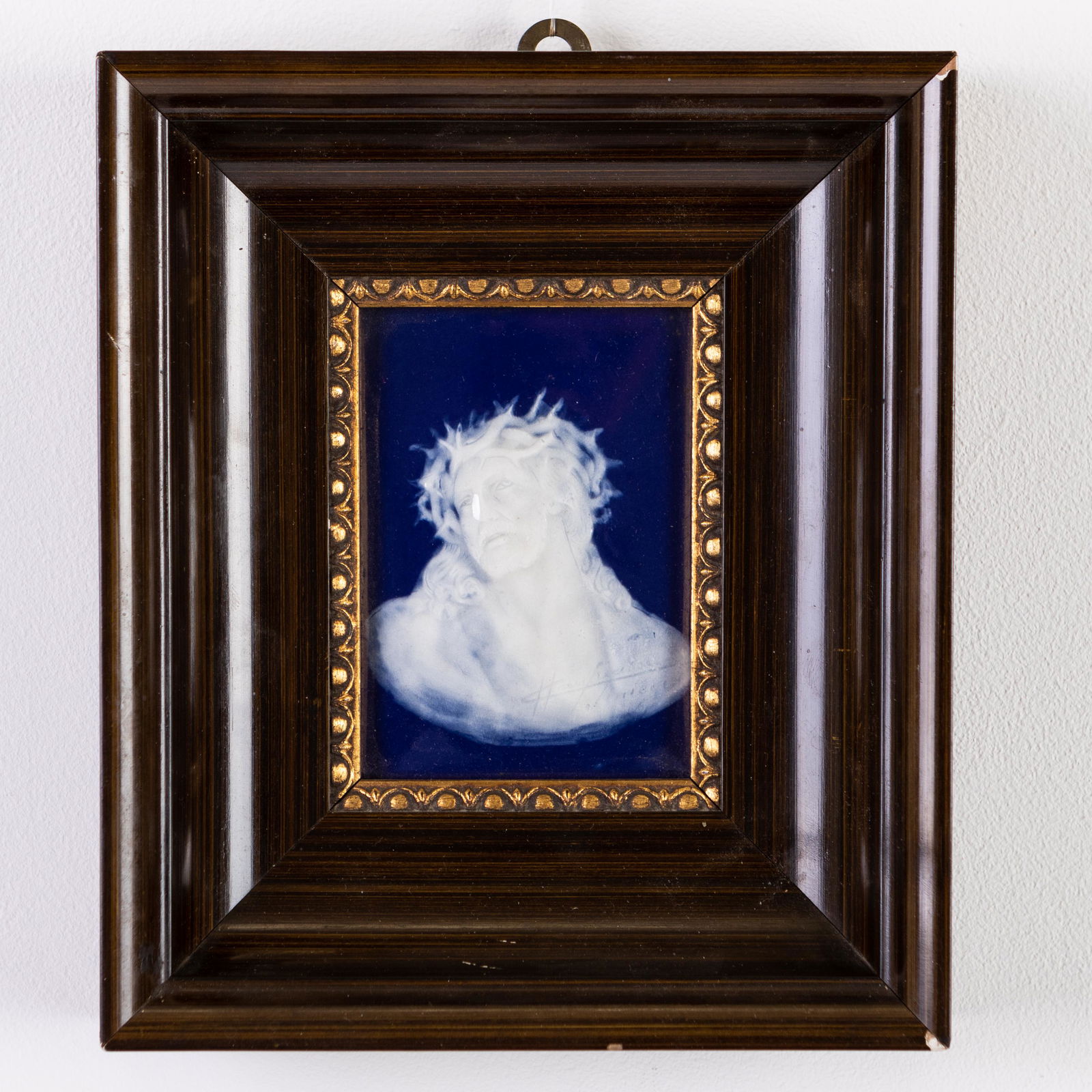 Marcel Chaufriasse Limoges Christ Porcelain Portrait (1 of 5)