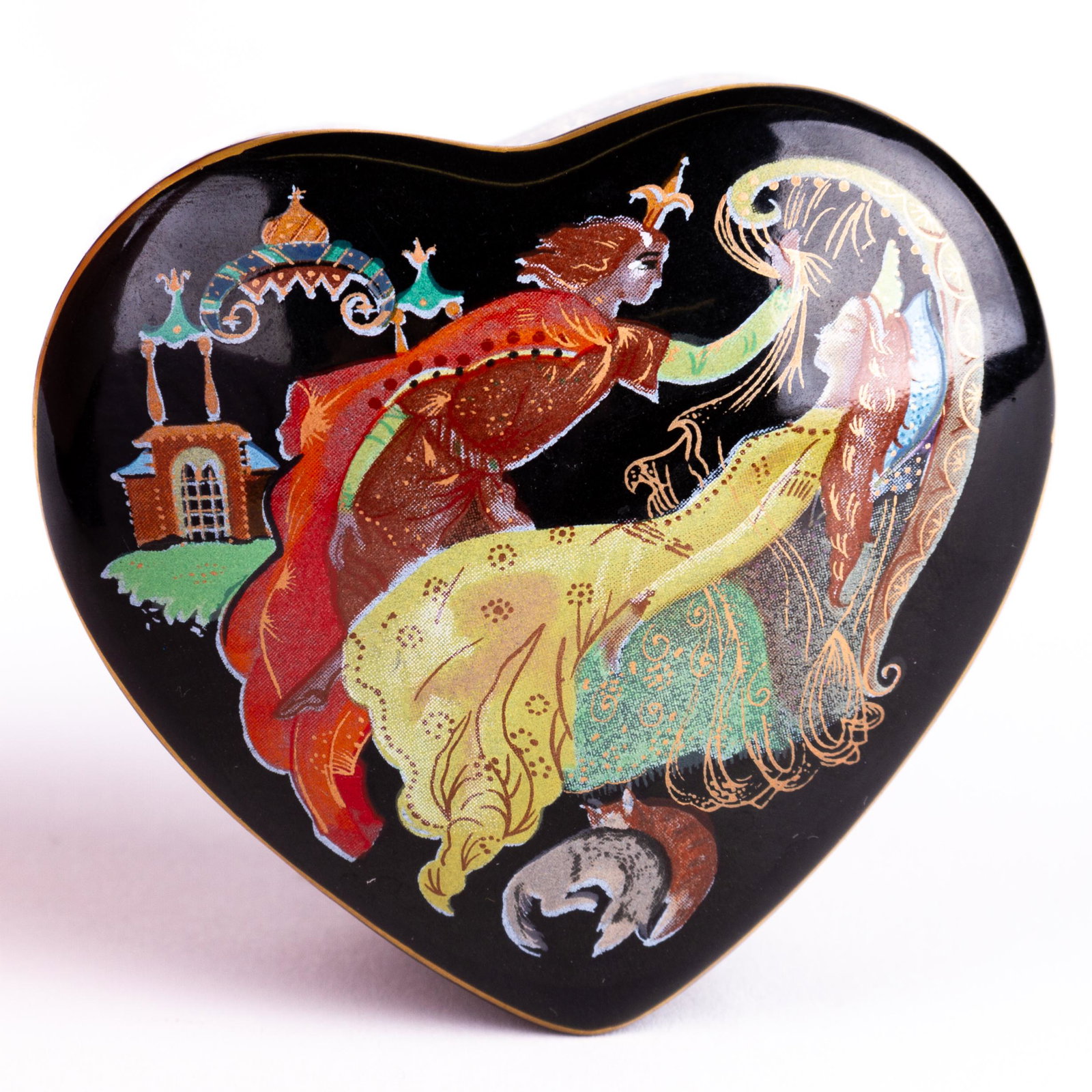 Franklin Mint Sleeping Beauty Musical Trinket Box: DIMENSIONS APPROX 4x7x6.5CM. Please carefully study all photographs to get an accurate idea of the object. In good condition, as seen. Shipping is in-house and we ship internationally to US and rest o