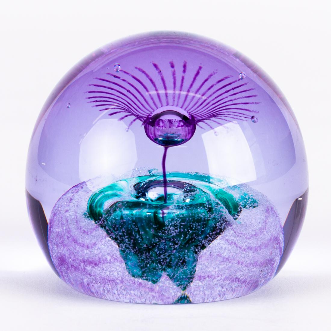 Caithness Scottish Designer Glass Paperweight (1 of 6)