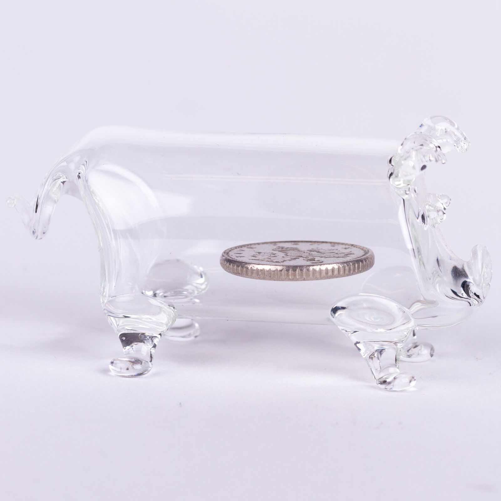 Murano Venetian Glass Sculpture Piggy Bank (1 of 6)