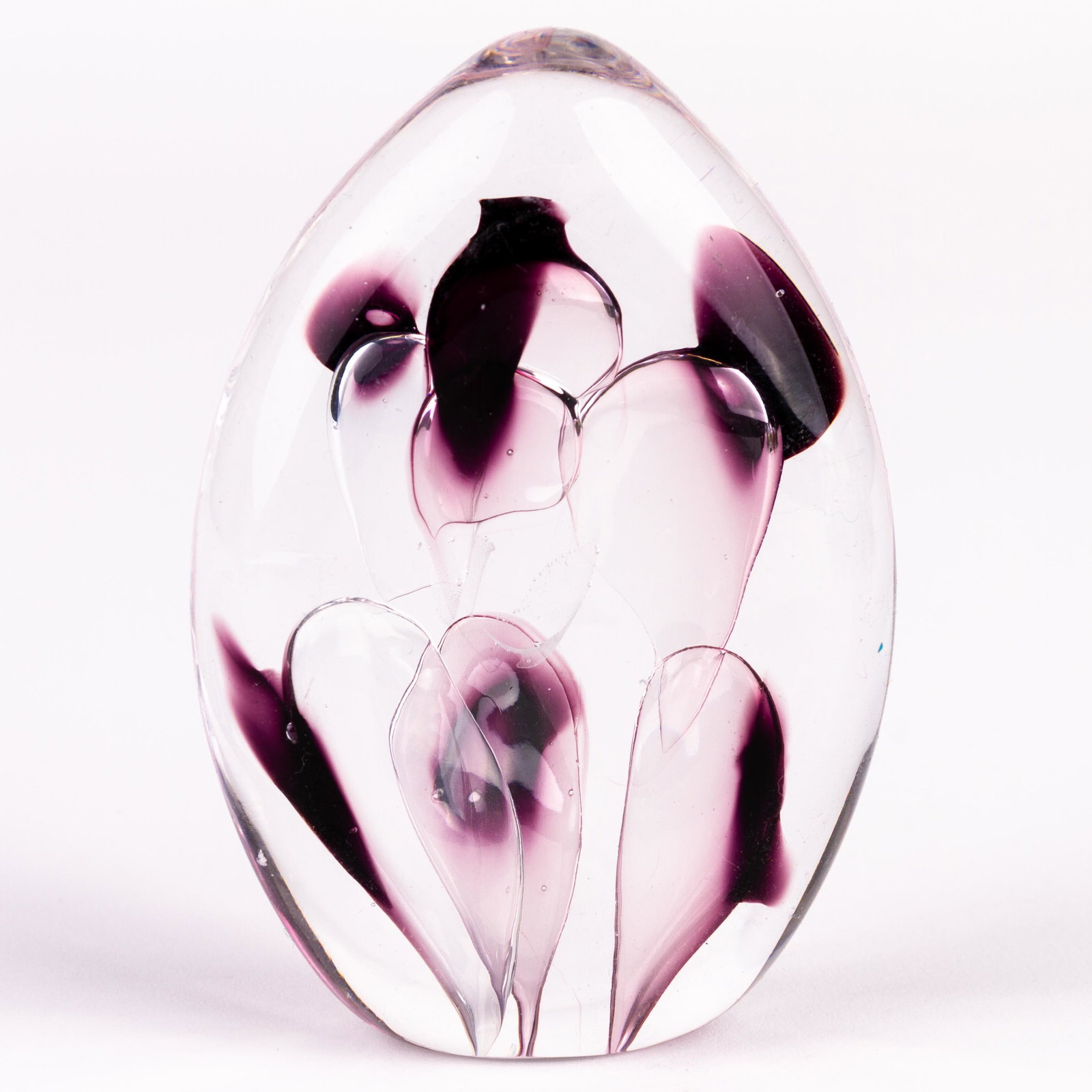 Scottish Glass Designer Paperweight: DIMENSIONS APPROX 3x7x10CM. Please carefully study all photographs to get an accurate idea of the object. In good condition, as seen. Shipping is in-house and we ship internationally to US and rest of