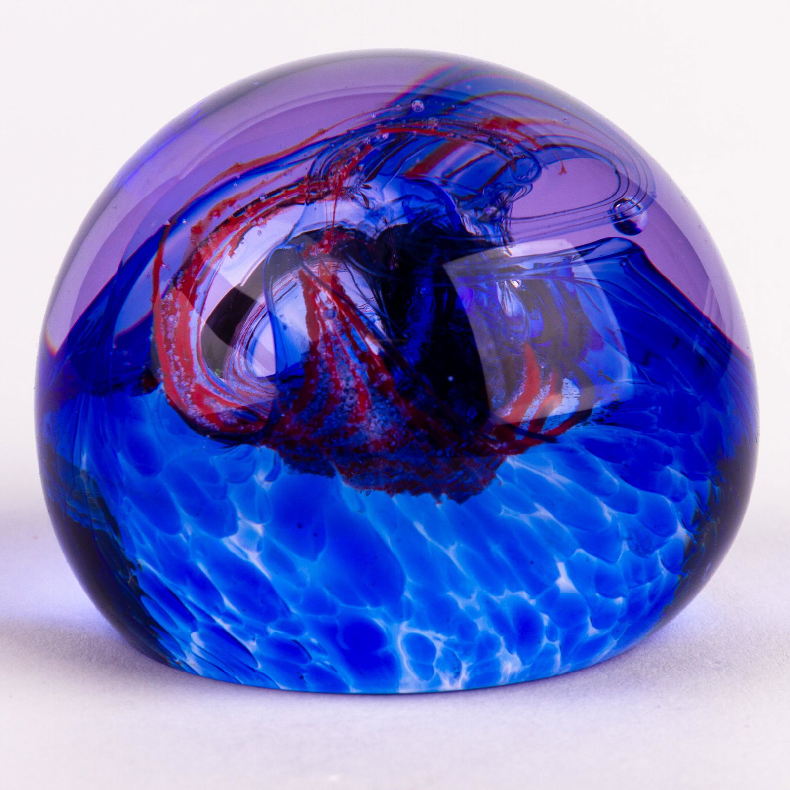 Caithness Scottish Glass Designer Paperweight: DIMENSIONS APPROX 6x6x5CM. Please carefully study all photographs to get an accurate idea of the object. In good condition, as seen. Shipping is in-house and we ship internationally to US and rest of 