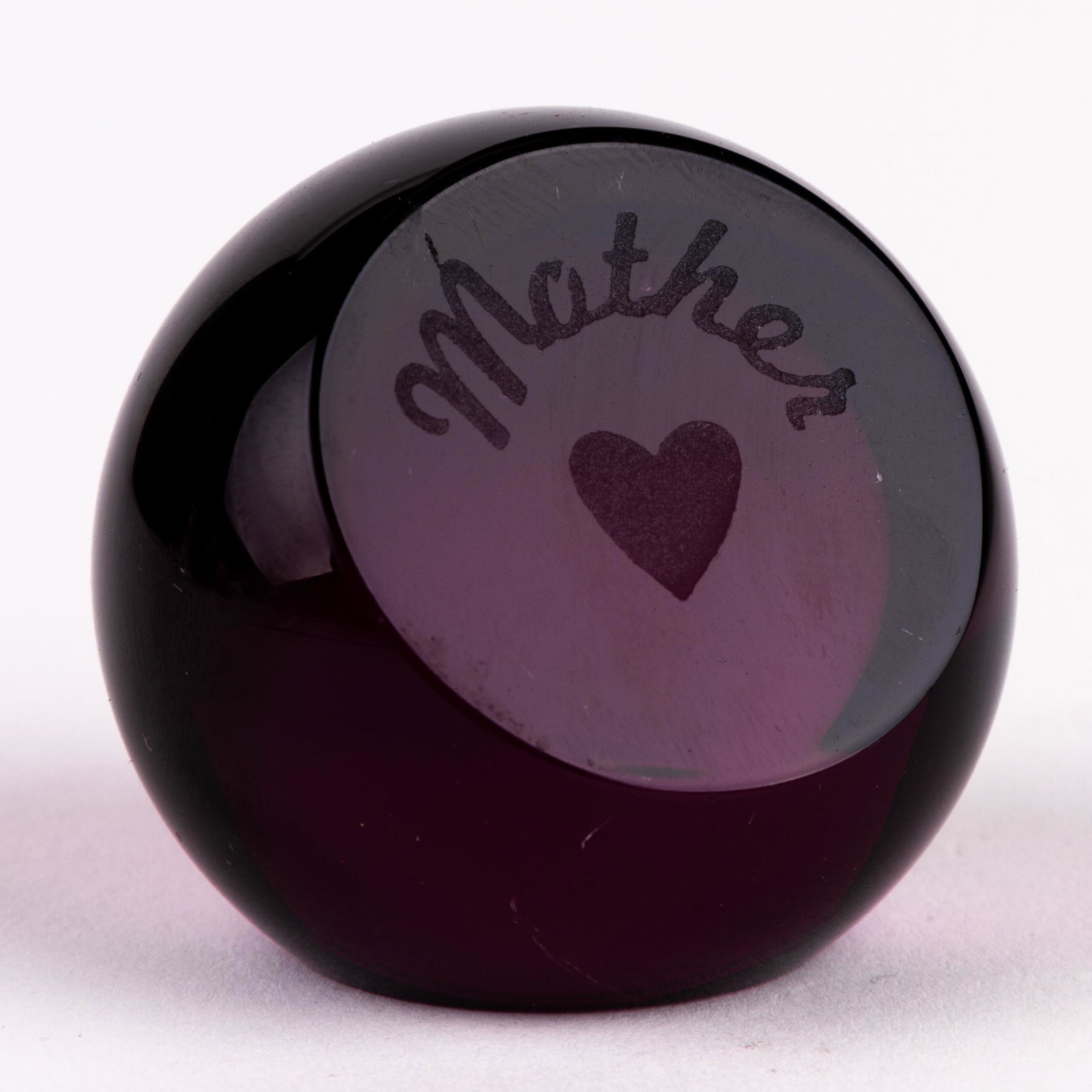 Caithness Scottish Glass "Mother" Designer Paperweight: DIMENSIONS APPROX 5x5x4.5CM. Please carefully study all photographs to get an accurate idea of the object. In good condition, as seen. Shipping is in-house and we ship internationally to US and rest o