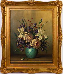 Still Life Oil Painting Flowers