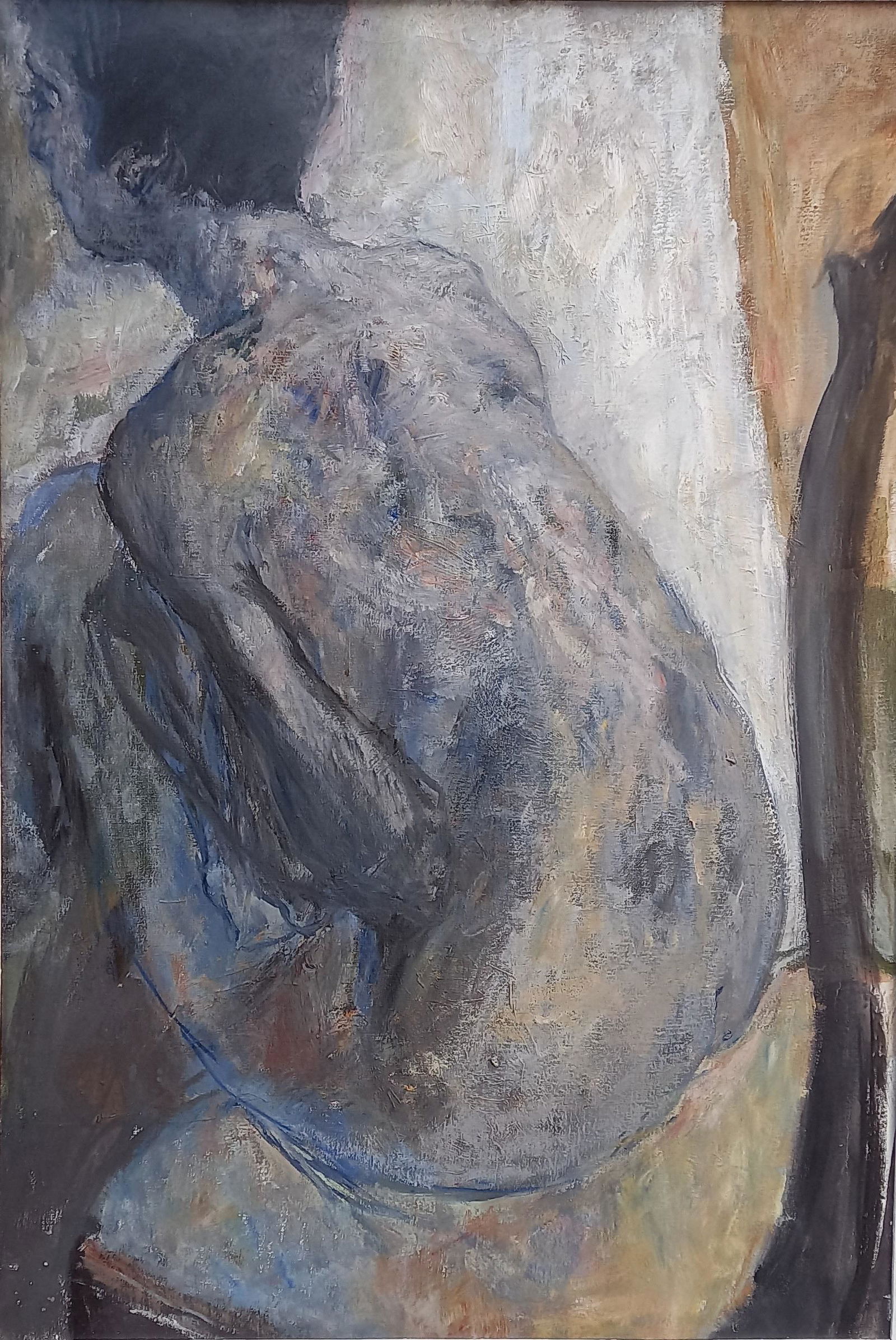 M. Sikorski Polish School Woman Bathing Oil Painting: Please carefully study all photographs to get an accurate idea of the object. In good condition, as seen. Shipping is in-house and we ship internationally to US and rest of the world. You may follow o