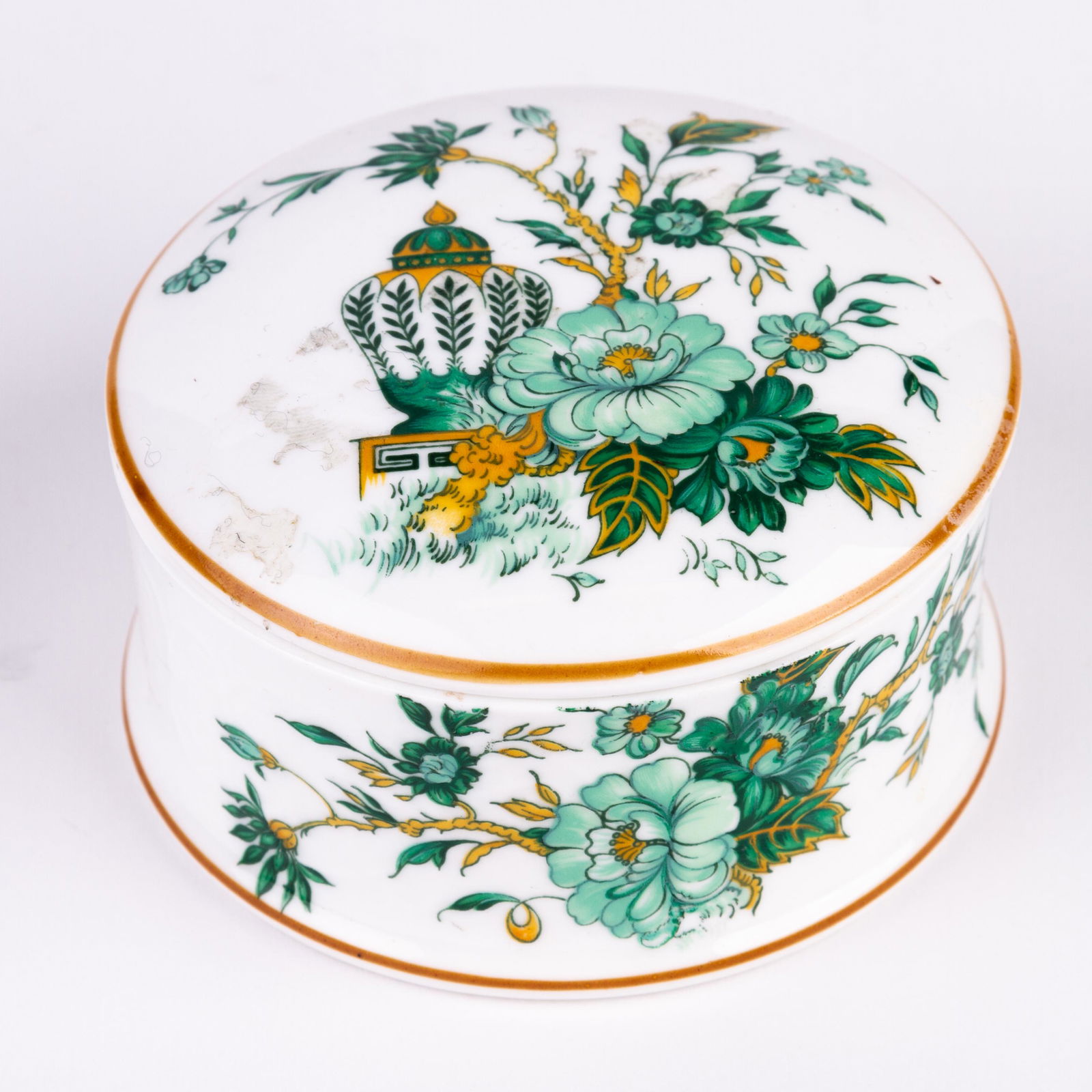 Royal Staffordshire Porcelain Kowloon Pattern Lidded Box (1 of 7)