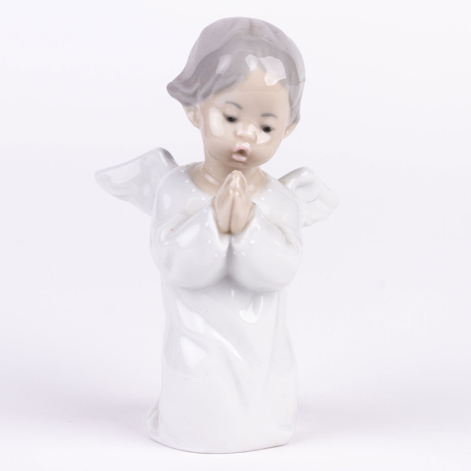 Lladro Fine Porcelain Figure of Child Angel Praying 4538 (1 of 5)