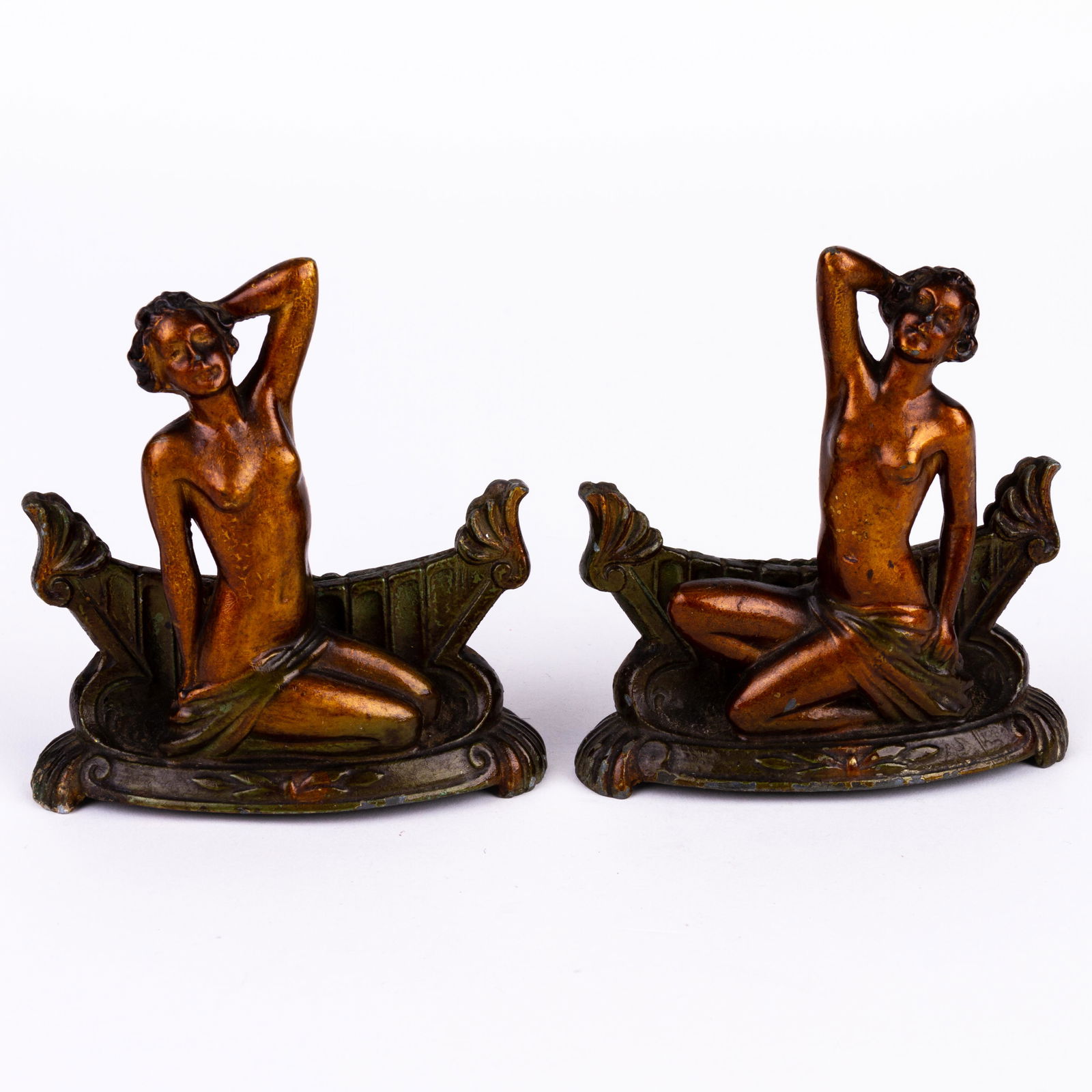 Pair of Art Deco Nudes Photograph Frames (1 of 5)