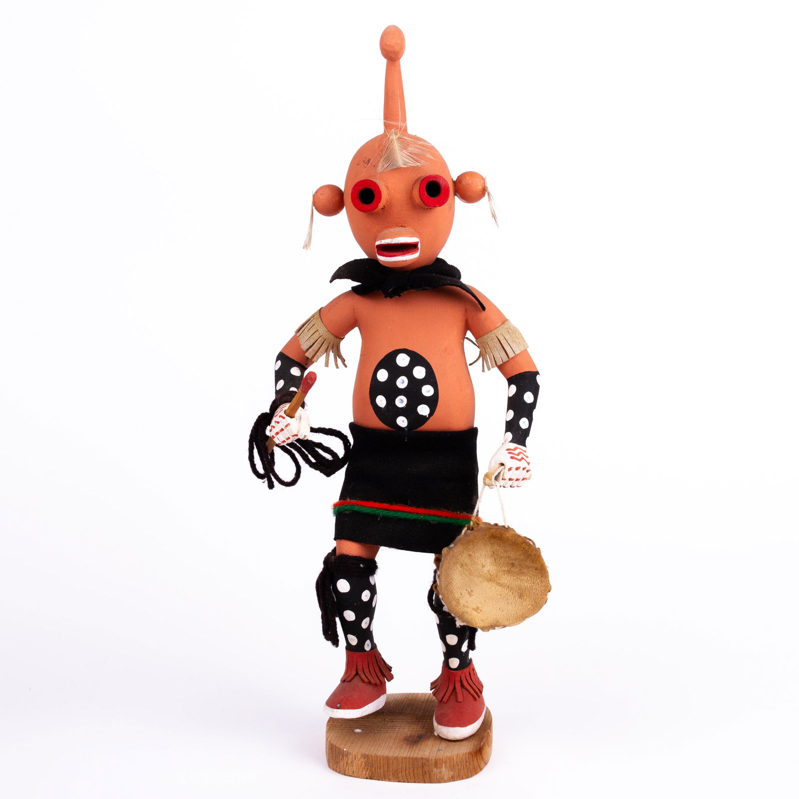 Native American Mudhead Kachina Hopi Koyemsi Doll Navajo (1 of 5)