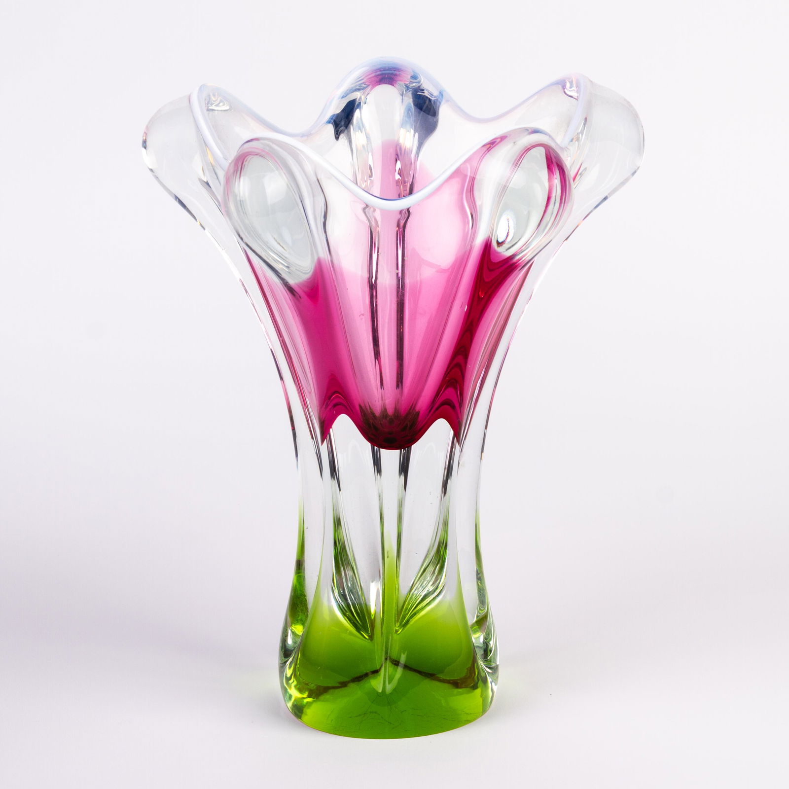 Chribska Czech Designer Glass Vase (1 of 5)
