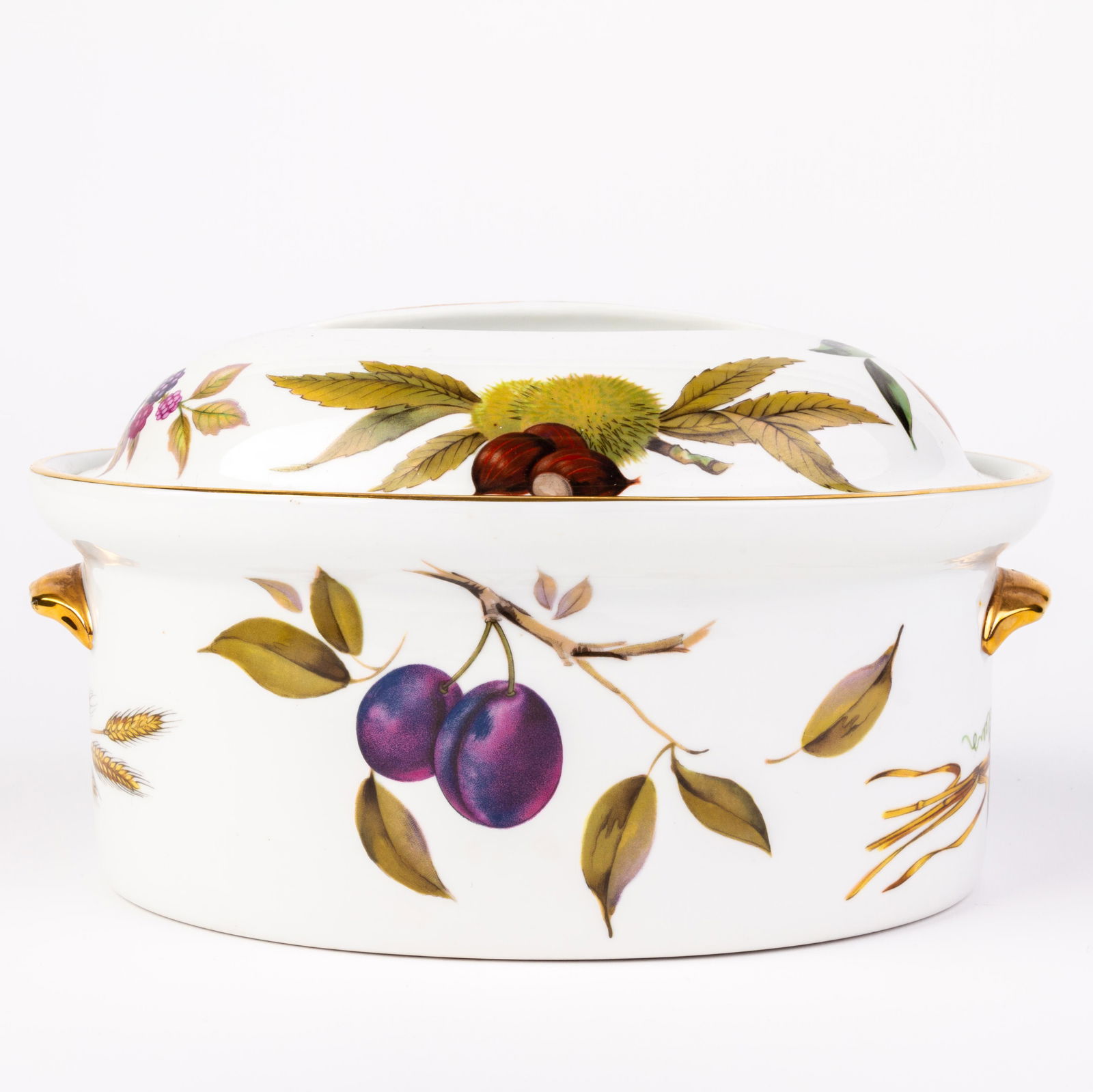 Royal Worcester Evesham Porcelain Lidded Casserole Dish (1 of 8)