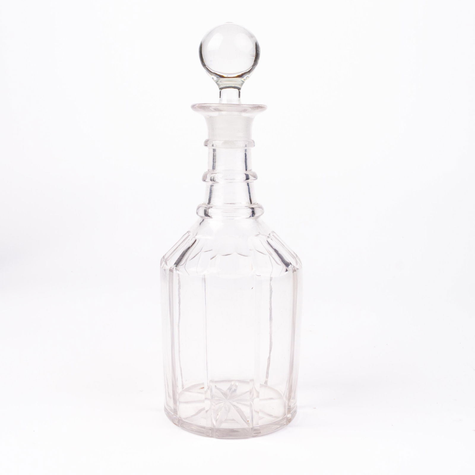 Victorian Cut Crystal Decanter Bottle (1 of 6)