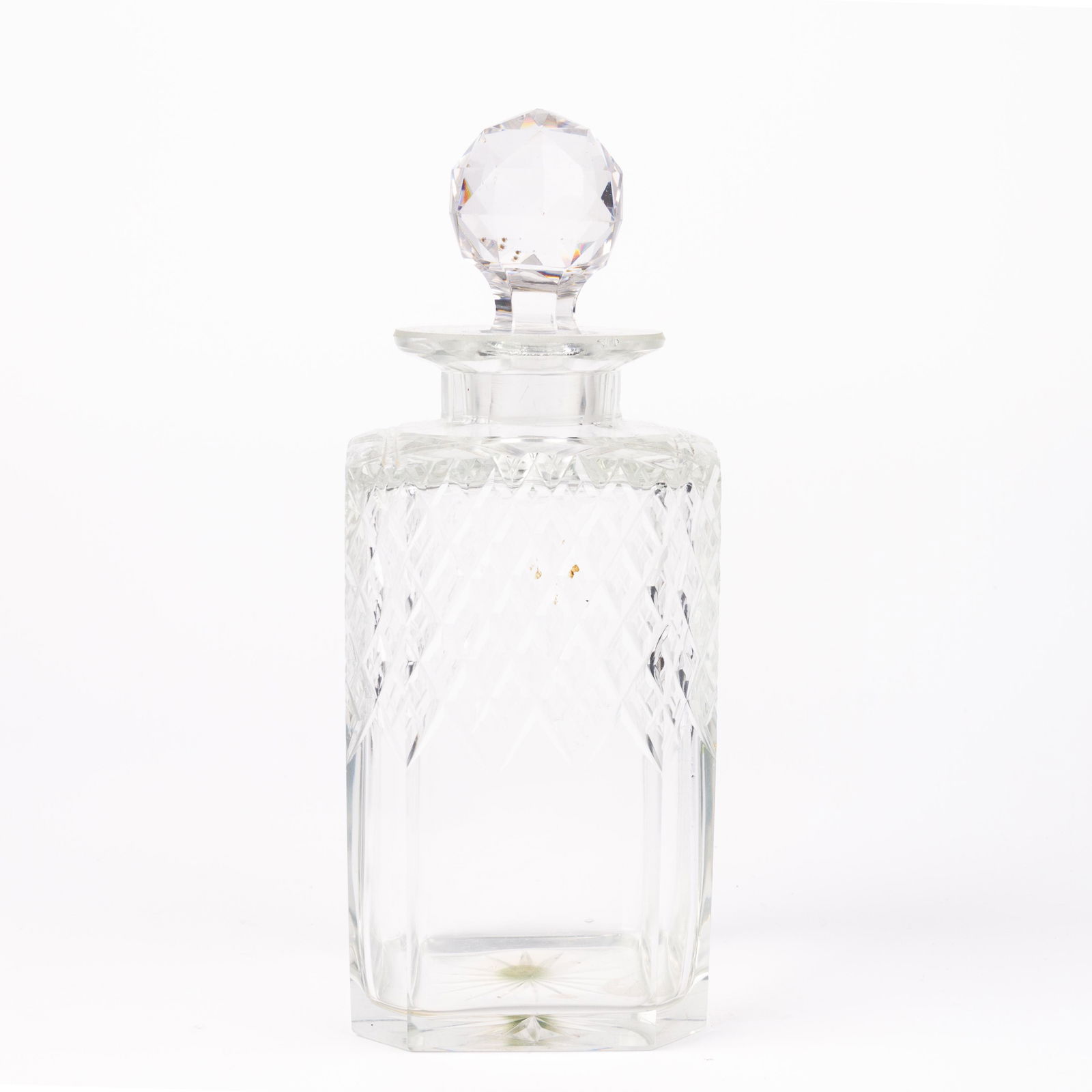 Victorian Cut Crystal Decanter Bottle (1 of 6)