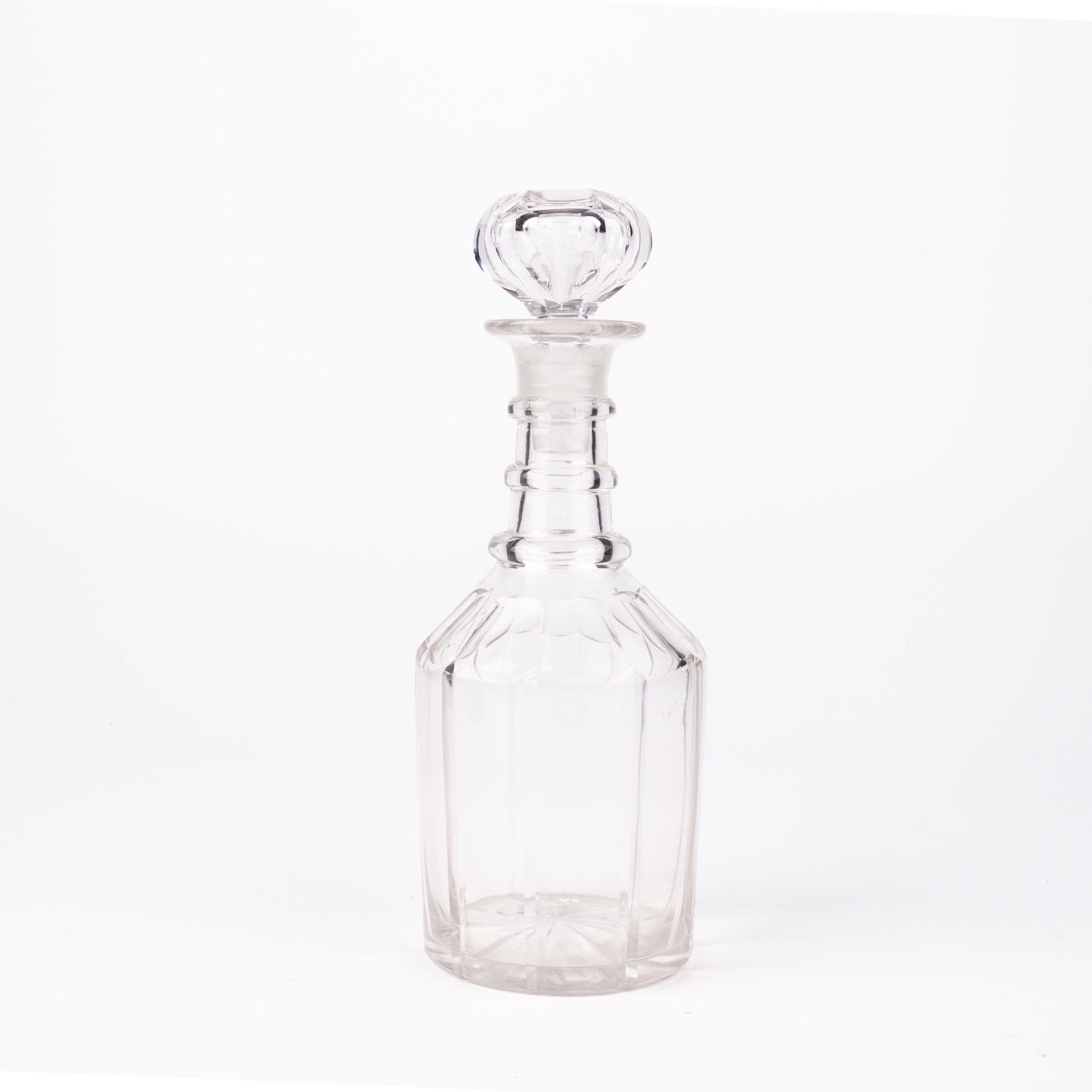 Victorian Cut Crystal Decanter Bottle (1 of 6)