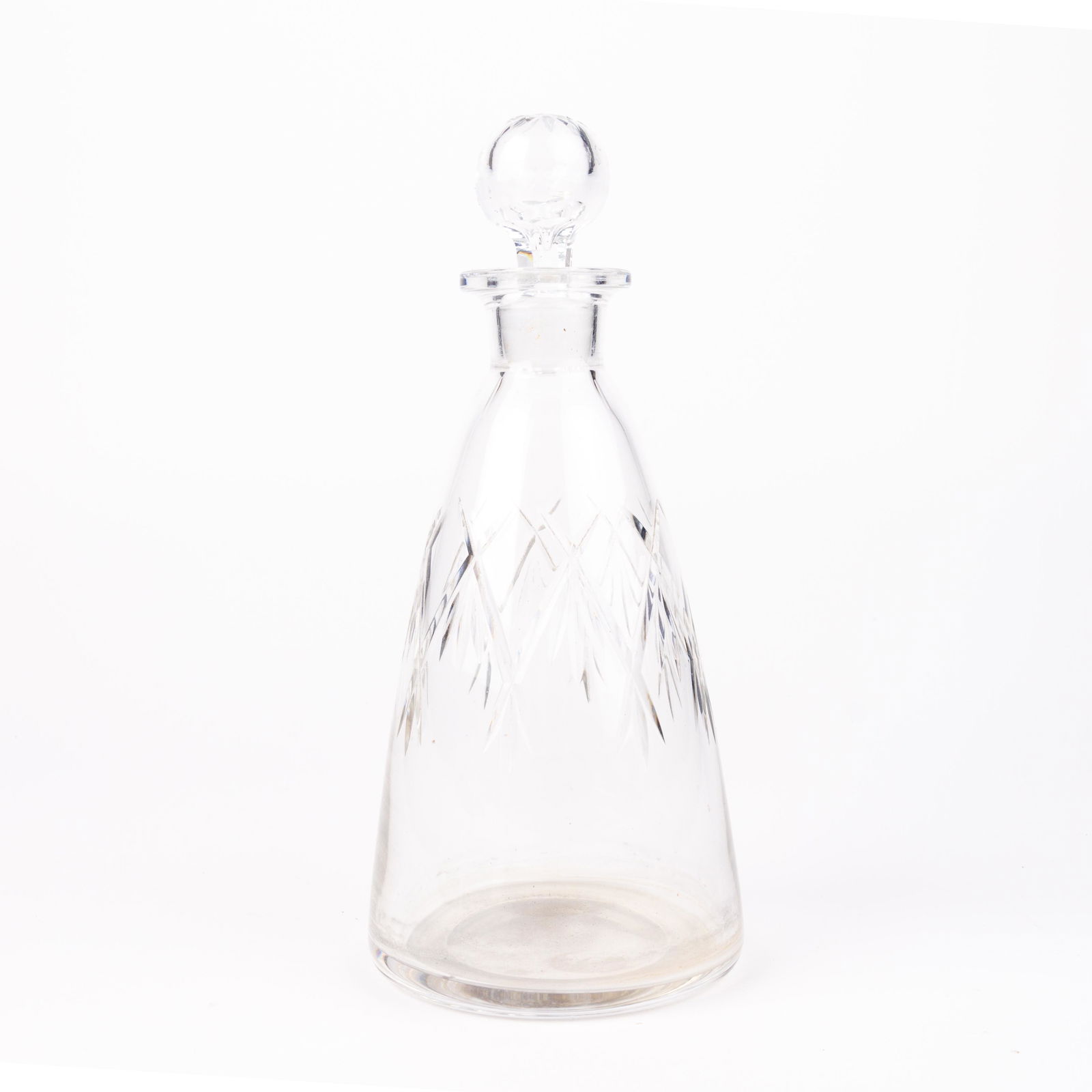 Victorian Cut Crystal Decanter Bottle (1 of 6)